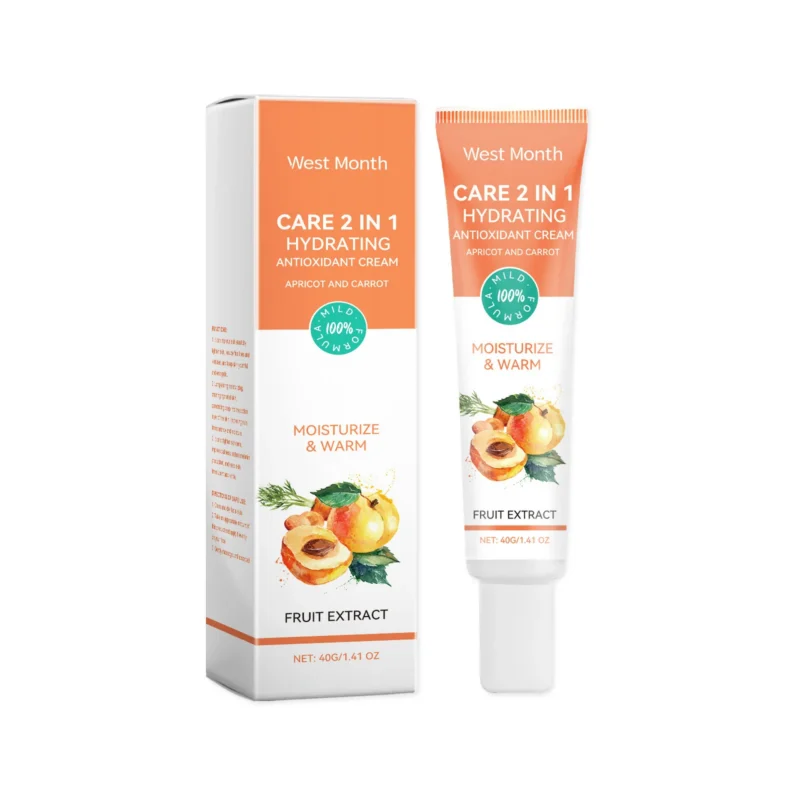 2-in-1-hydrating-moisturizer-antioxidant-cream-40g-wes-ja5sm4m9-1 West Month 2-in-1 Hydrating Antioxidant Face Cream with Apricot & Carrot Extract to Reduce Wrinkles, 40g