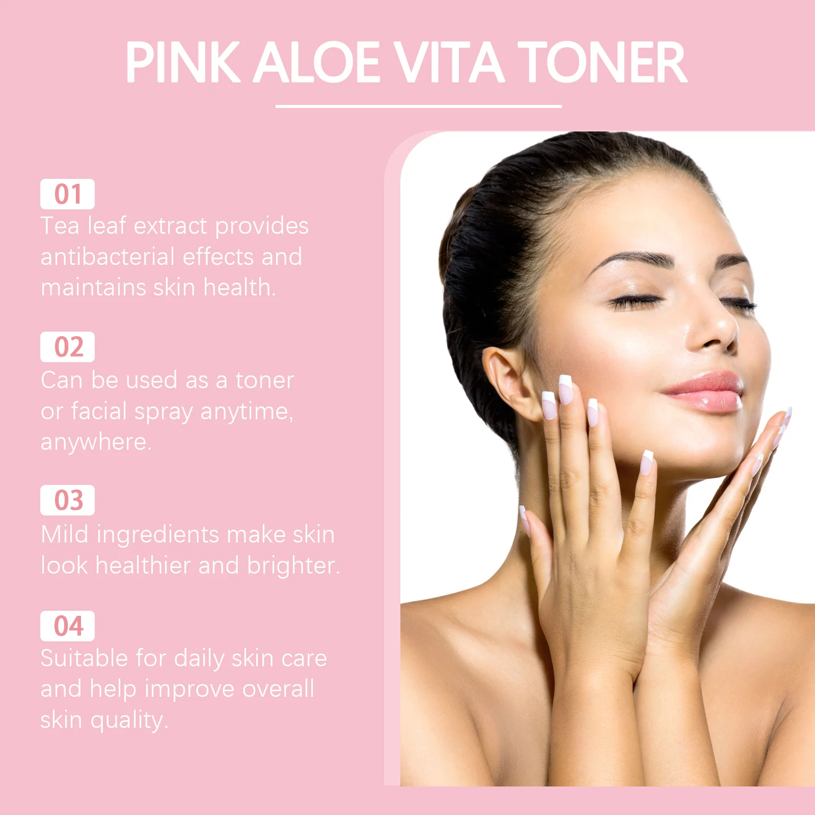 Aloe Vera Hydrating Toner 100ml with Niacinamide & Vitamin C for Soothing & Moisturizing 5 aloe vera hydrating toner 100ml niacinamide vitamin c wes av9mrubx desc 5