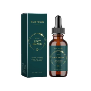 West Month Aloe Vera Serum with Hyaluronic Acid and Jojoba Oil for deep hydration and skin firming