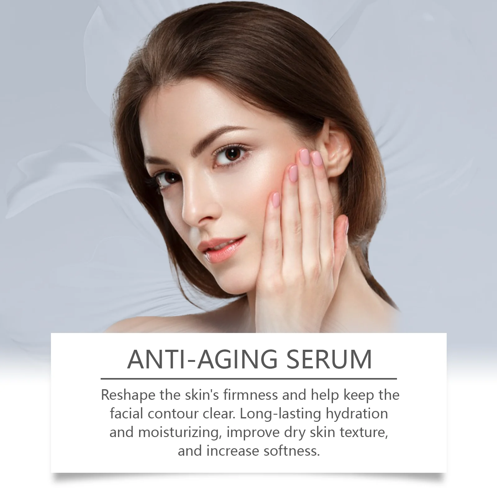 Anti-Aging Serum Firming Facial Essence 30ml, Hydrates & Refines Pores 10 anti aging facial firming serum 30ml wes 85chpkud desc 10