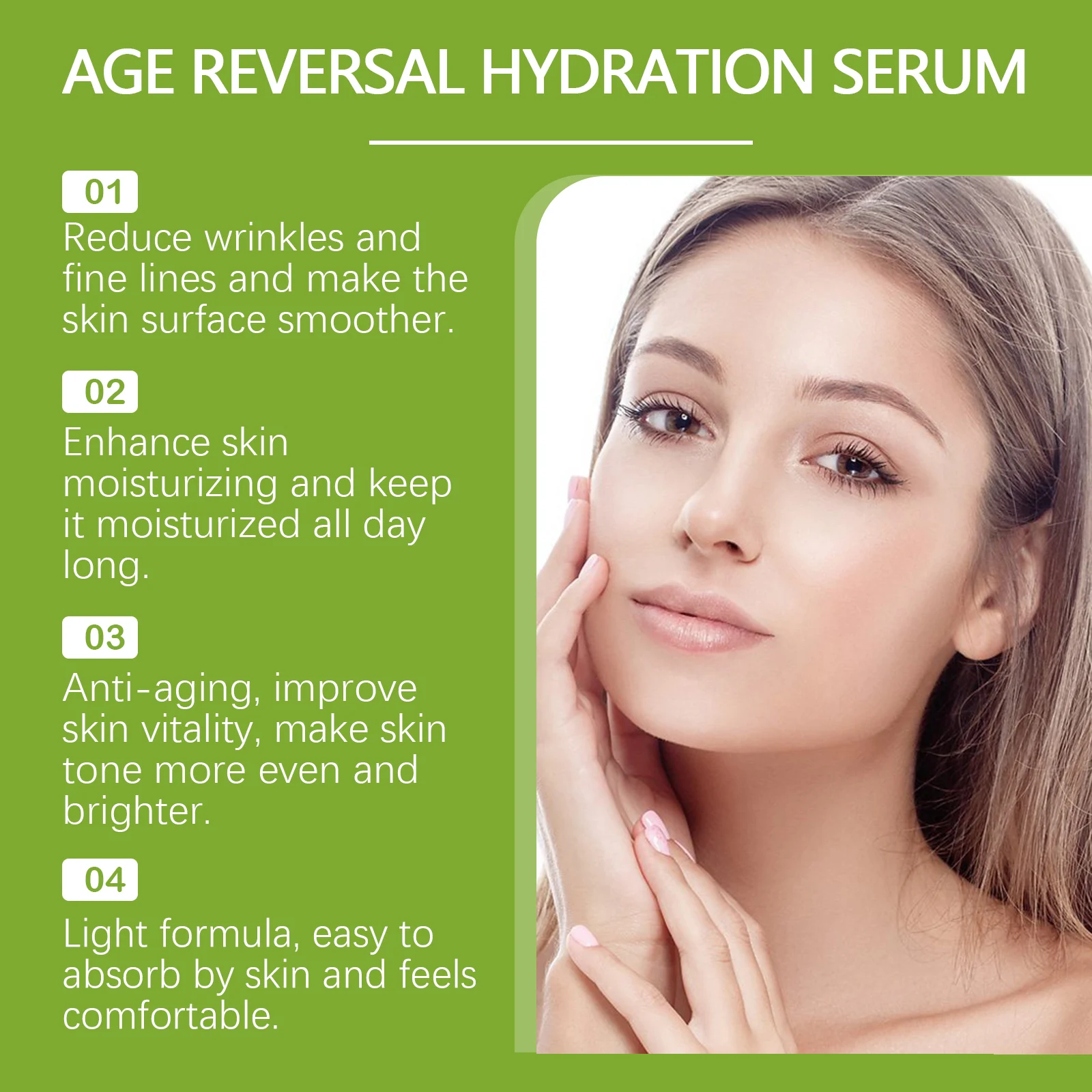 West Month Anti-Aging Hydration Serum, Moisturizing Essence with Dextran & Trehalose 5 anti aging hydration serum wes 7ems8kqb desc 5
