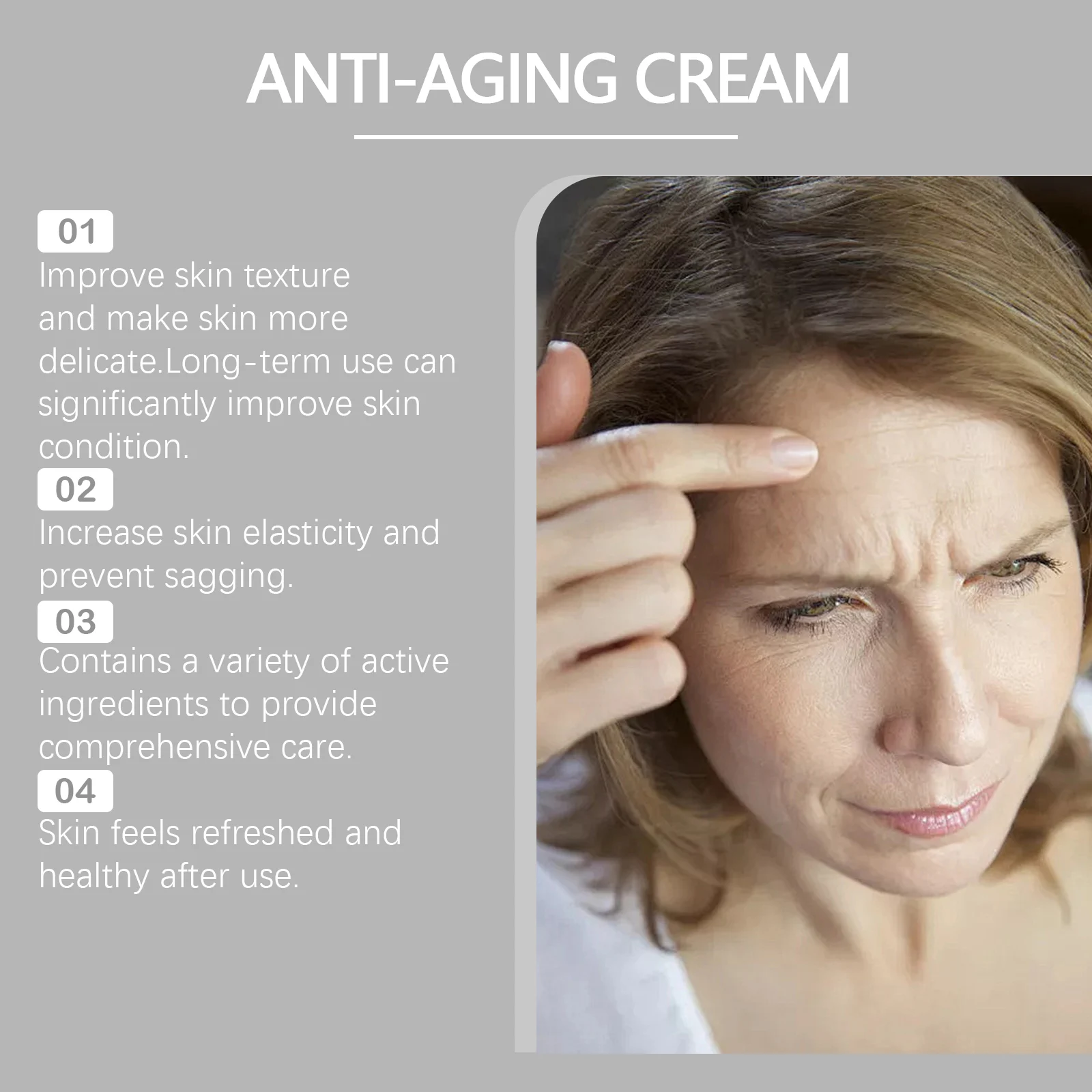 West Month Anti-Aging Cream with Hyaluronic Acid & Vitamin E - Hydrating & Firming Moisturizer 7 anti aging moisturizing cream wes wtuss8gg desc 7