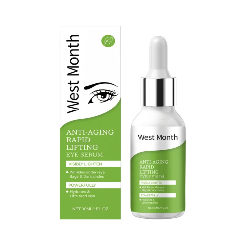 West Month Anti-Aging Rapid Lifting Eye Serum 30ml to reduce fine lines, wrinkles, and dark circles
