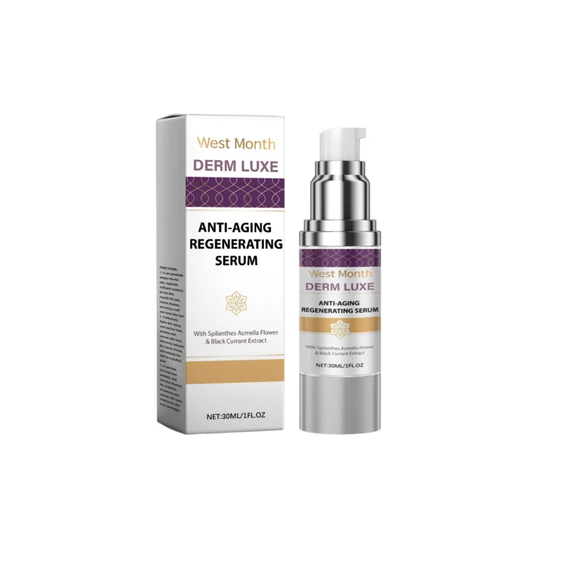 West Month Anti-Aging Regenerating Serum with Black Currant and Hyaluronic Acid for firming and deep moisturizing