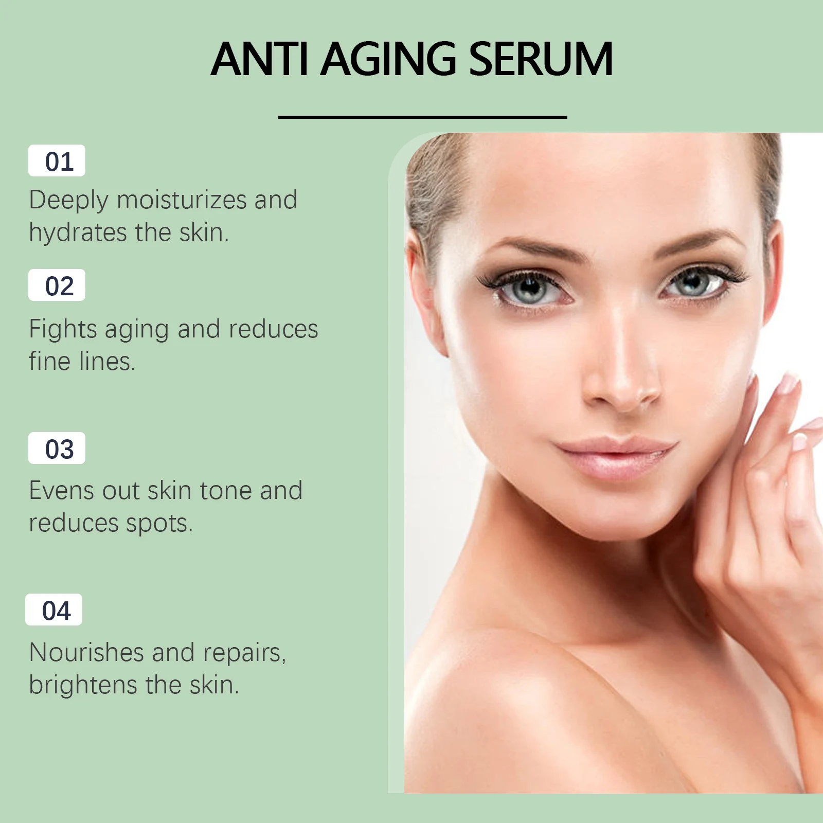West Month Anti-Aging Serum for Wrinkles and Dark Spots with Hyaluronic Acid 9 anti aging serum wes qtjsr22a desc 9