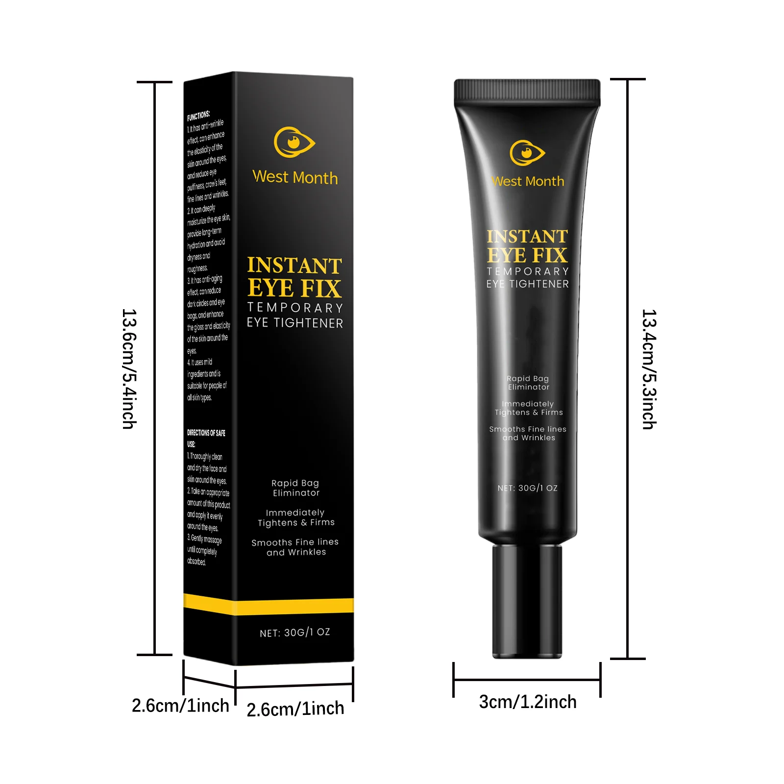 Anti-Wrinkle Eye Cream 30g for Deep Moisturizing and Dark Circle Reduction 1 anti wrinkle eye cream 30g wes 6mr7cefj desc 1