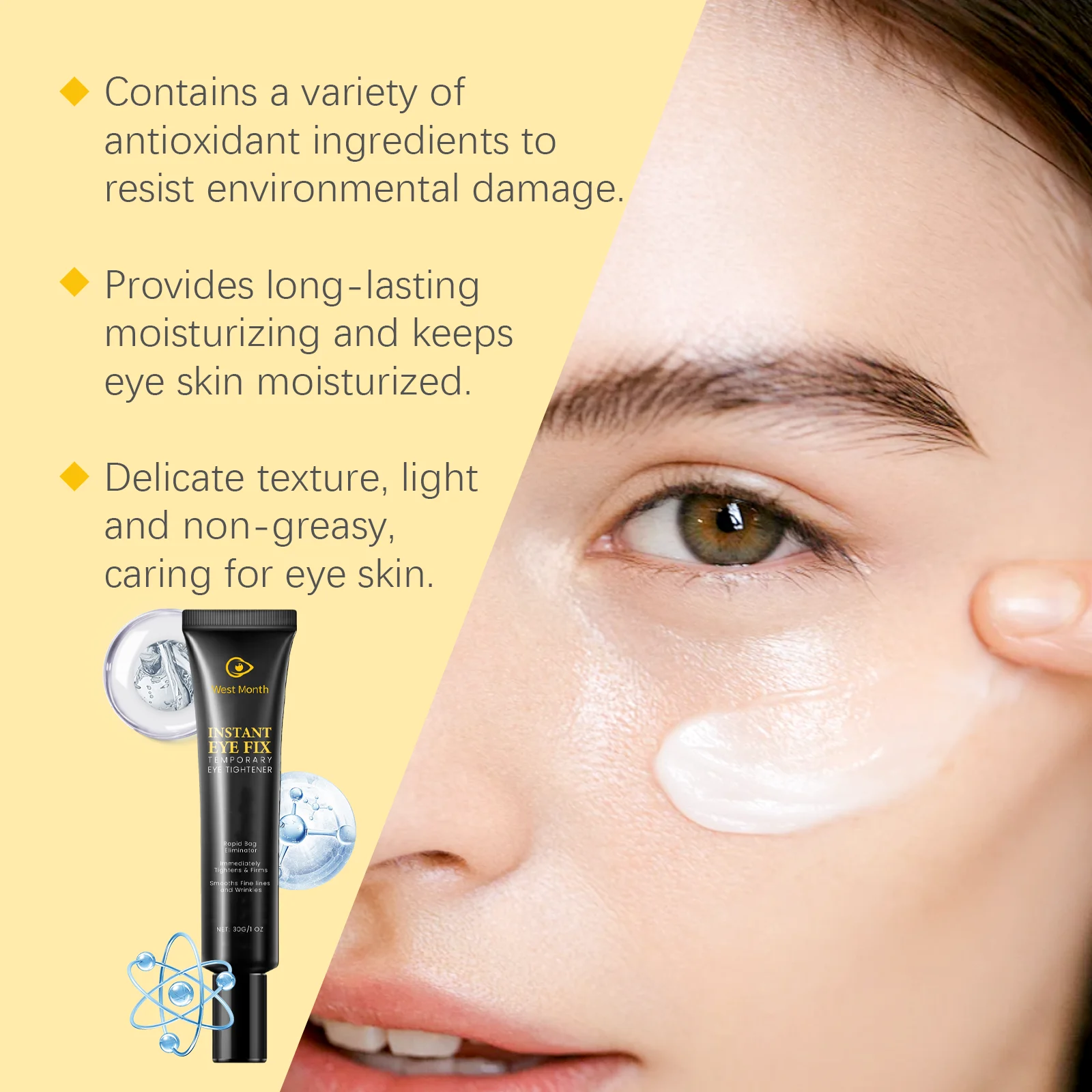 Anti-Wrinkle Eye Cream 30g for Deep Moisturizing and Dark Circle Reduction 7 anti wrinkle eye cream 30g wes 6mr7cefj desc 7