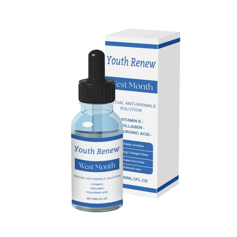 West Month Hydrating Anti-Wrinkle Serum with Hyaluronic Acid & Collagen for Face Firming