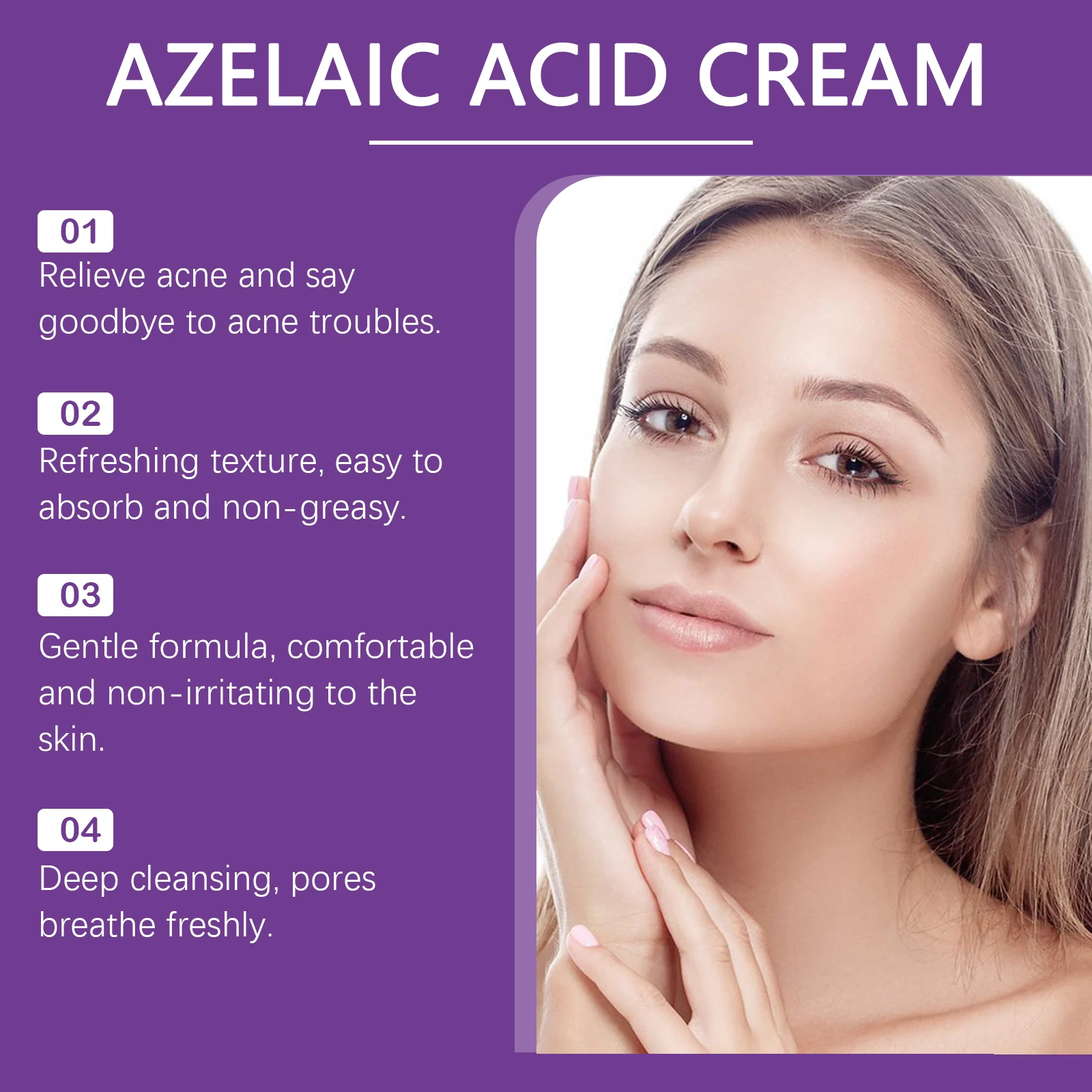 Azelaic Acid Repair Cream 12% with Niacinamide & Vitamin C, Soothing Acne Treatment, 20g 4 azelaic acid repair cream 12 percent niacinamide vitamin c 20g wes x26wev2r desc 4