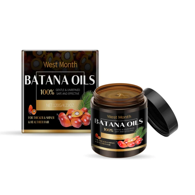 West Month Batana Hair Mask with Rosemary and Castor Oils for Deep Nourishment and Shine