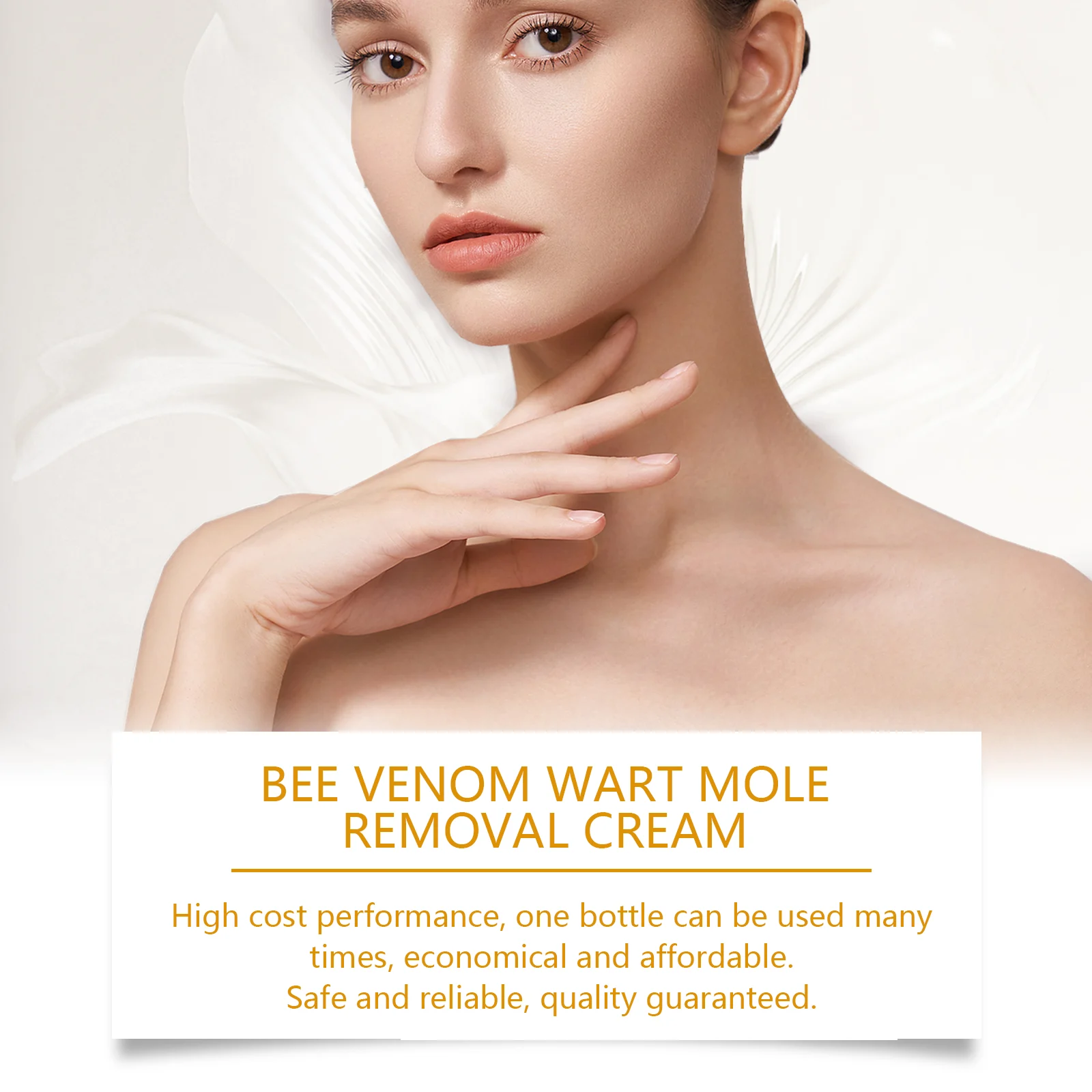 Bee Venom Wart & Mole Removal Cream Smooth Skin Texture Wart Care Treatment 30g 8 bee venom wart mole removal cream 30g wes jrrt7rw2 desc 8