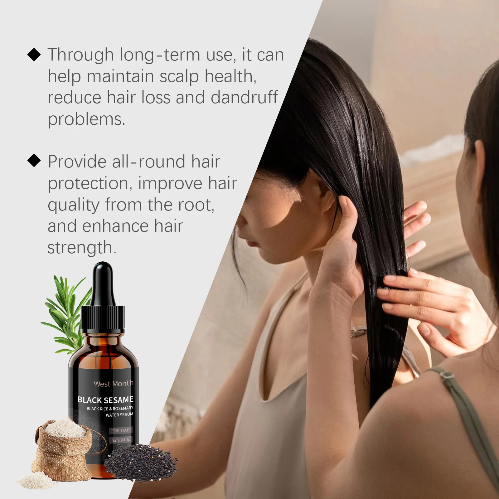 Black Sesame Hair Serum 30ml with Rosemary Oil & Vitamin E for Hair Growth & Repair 4 black sesame hair serum 30ml wes bb4fv6rg desc 4