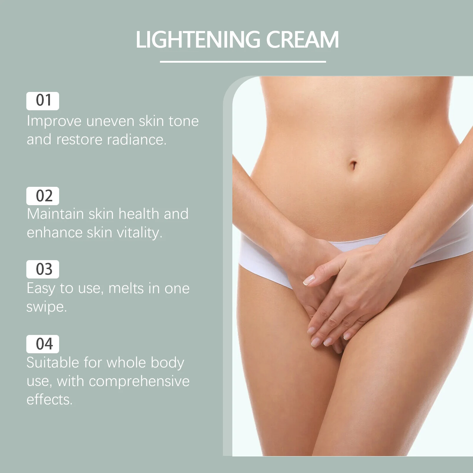 West Month Body Care Cream with Licorice & Niacinamide for Brightening & Moisturizing 5 body brightening cream wes 85qpztv6 desc 5
