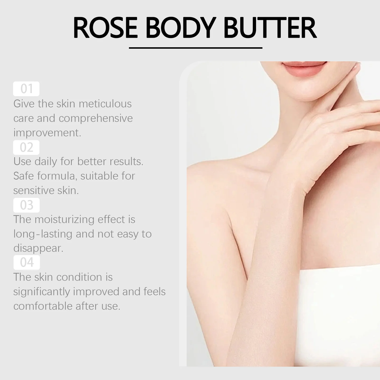Body Butter Moisturizing Cream 100g for Dry Rough Skin Repair and Deep Hydration 9 body butter moisturizing cream 100g wes gfk3qgd5 desc 9