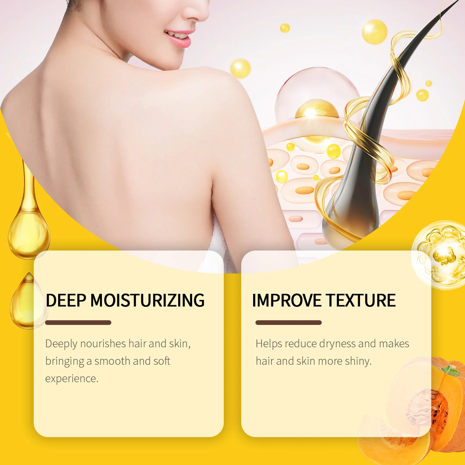 Body Care Oil 100ml Nourishing Moisturizing Treatment for Skin & Hair 7 body care oil 100ml nourishing moisturizing treatment wes swvrvjjx desc 7