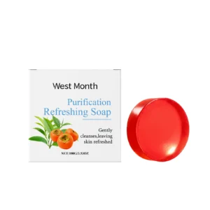 West Month Purification Refreshing Body Soap 100g for Gentle Cleansing and Long-lasting Moisture