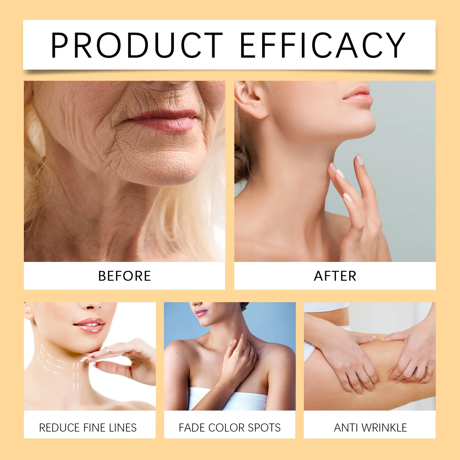 Body Firming Cream 80g with Hyaluronic Acid & Vitamin E for Skin Tightening and Moisturizing 9 body firming cream 80g wes c2dz64r7 desc 9