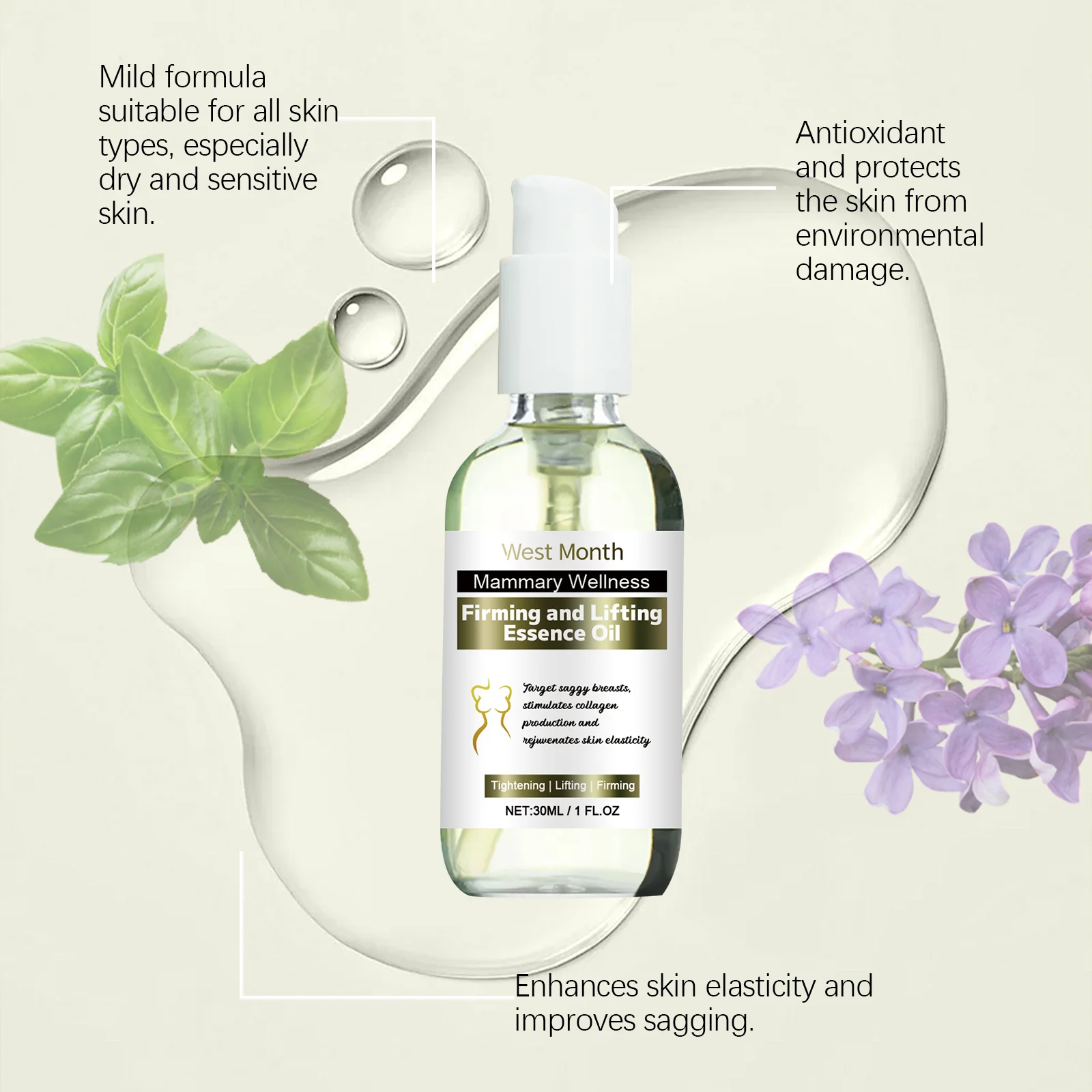 Body Firming Essence Oil 30ml for Tightening, Lifting & Moisturizing 6 body firming essence oil 30ml wes xss9f8gm desc 6