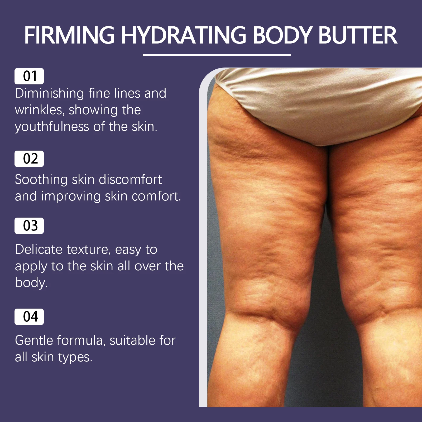 Body Firming Massage Cream Moisturizing Anti-Aging Body Butter for Loose Skin 8 body firming massage cream moisturizing anti aging body butter 75g wes c4jpjvqk desc 8