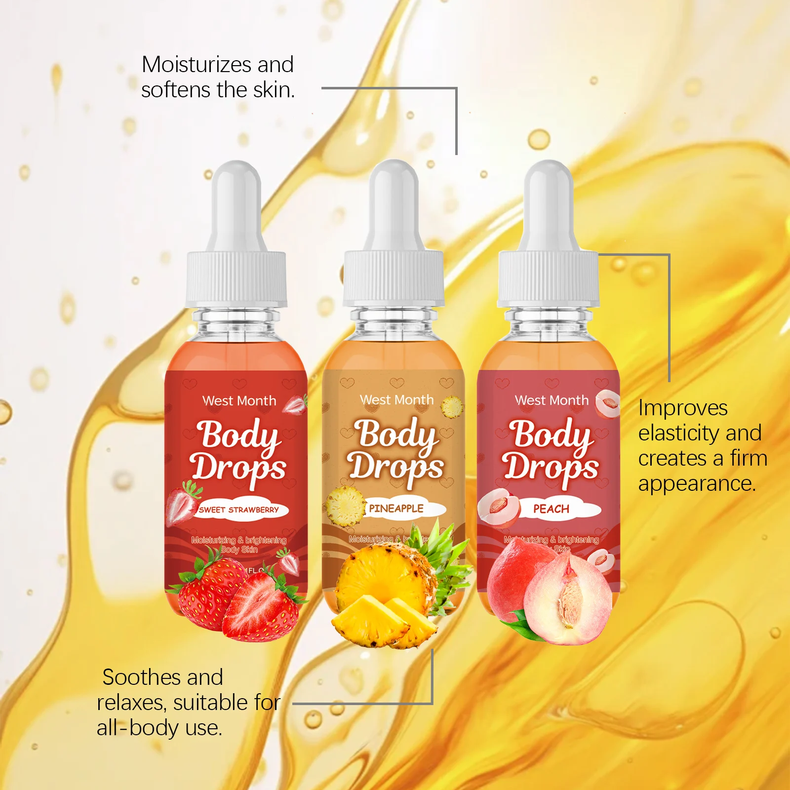 Body Massage Oil Firming Moisturizing & Brightening Nourishing Care Oil 7 body massage oil wes qf8wfmrt desc 7