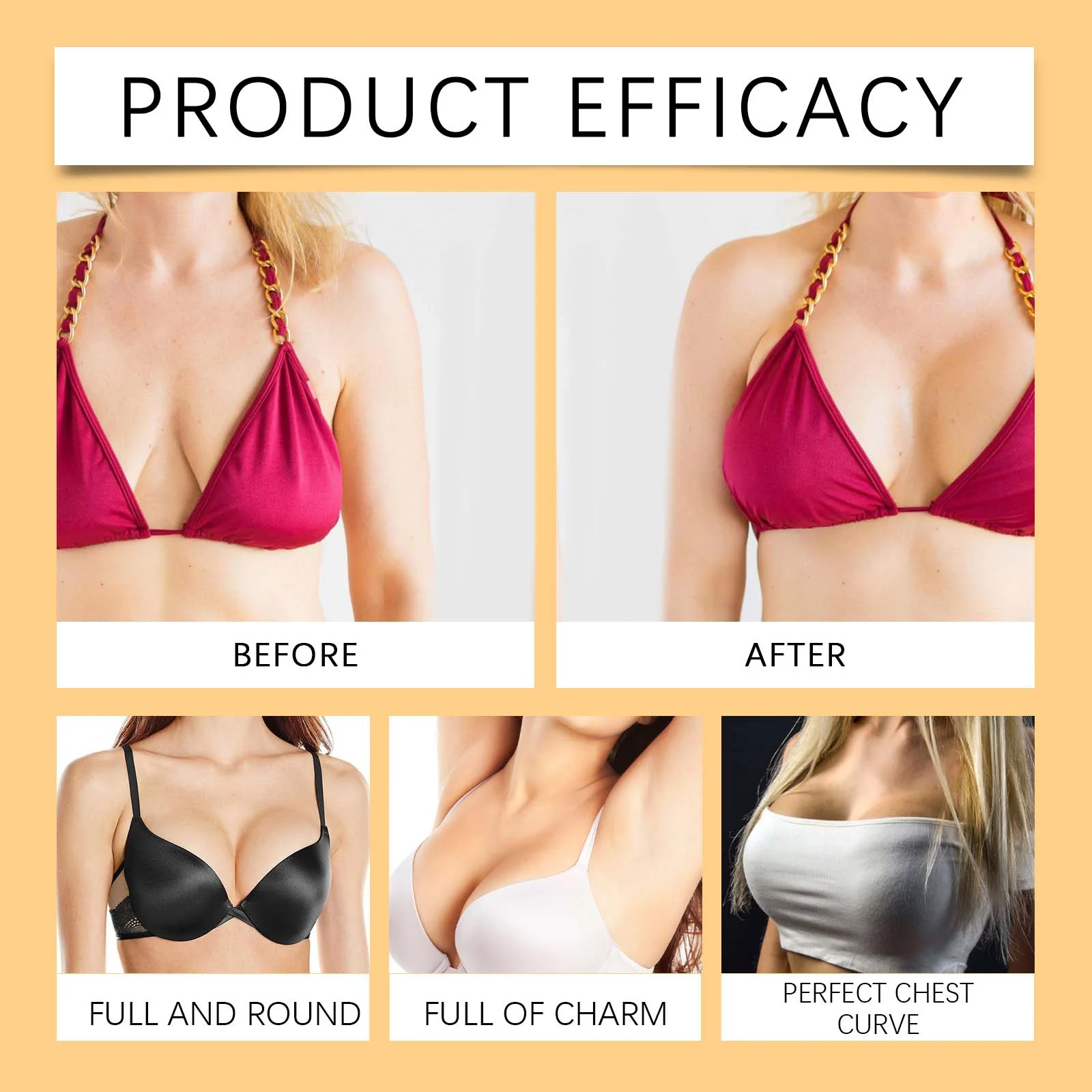 Breast Enhancement Massage Oil 60ml for Firming and Plumping 12 breast enhancement massage oil 60ml wes 65jcngaj desc 12