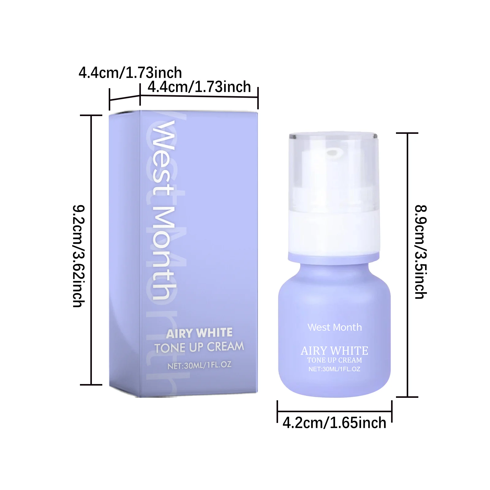 Brightening Cream Moisturizing Skin Tone Up Hydration Repair 30ml 1 brightening cream tone up moisturizing 30ml wes 8mcfpkms desc 1