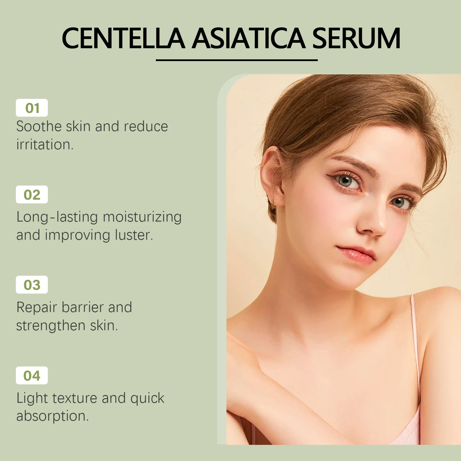 Centella Asiatica Repair Serum 30ml for Hydration, Soothing & Brightening 5 centella asiatica repair serum 30ml wes 76sa8v4k desc 5