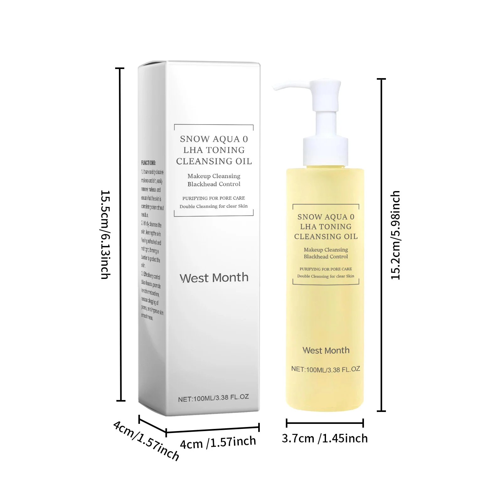 Citrus Gentle Cleansing Oil 100ml Hydrating Makeup Remover for Pore Care 1 citrus gentle cleansing oil 100ml wes hpx94wu7 desc 1