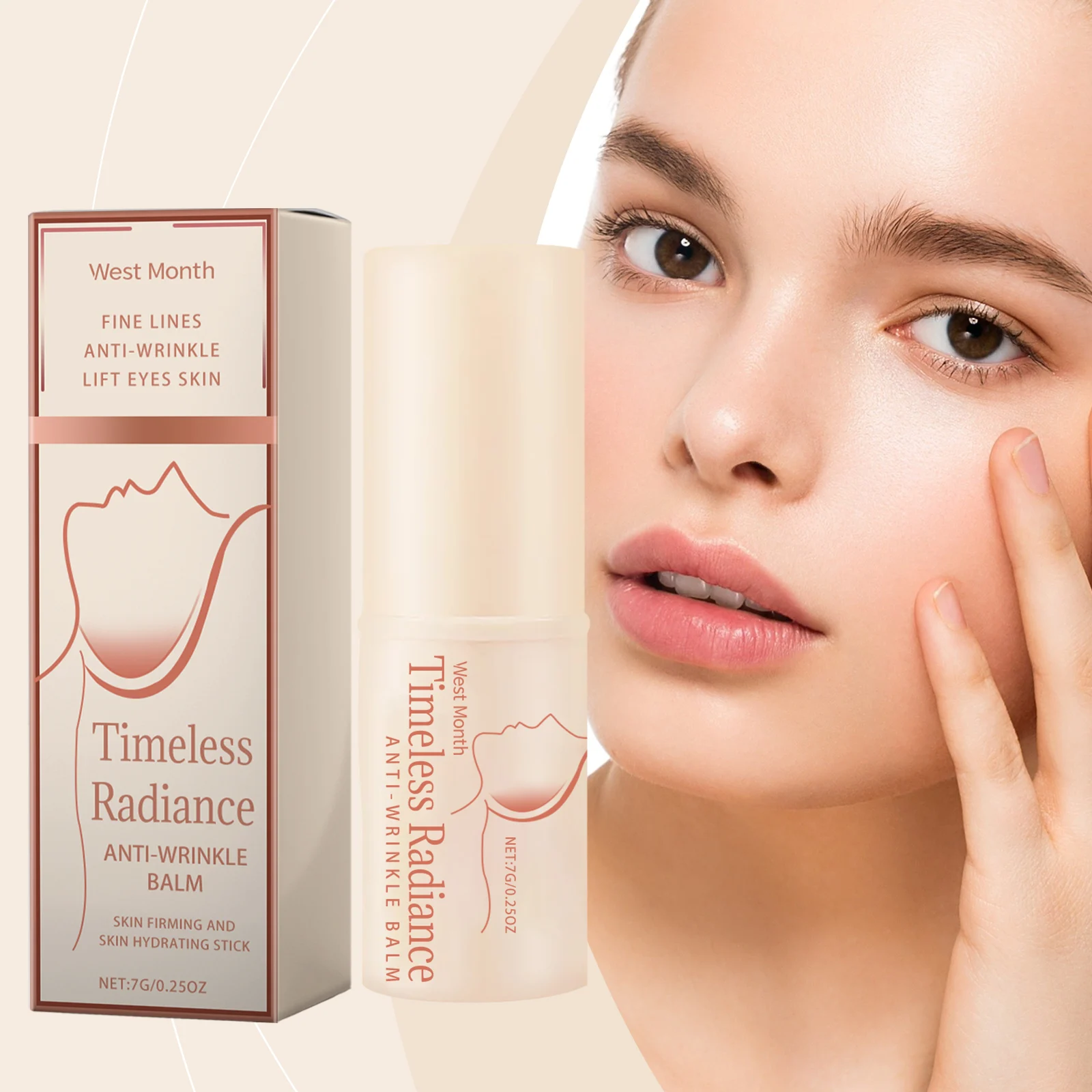 Collagen Eye Cream 7g Anti-Wrinkle Balm with Retinol & Hyaluronic Acid 2 collagen eye cream anti wrinkle balm 7g wes t2kzz3q5 desc 2