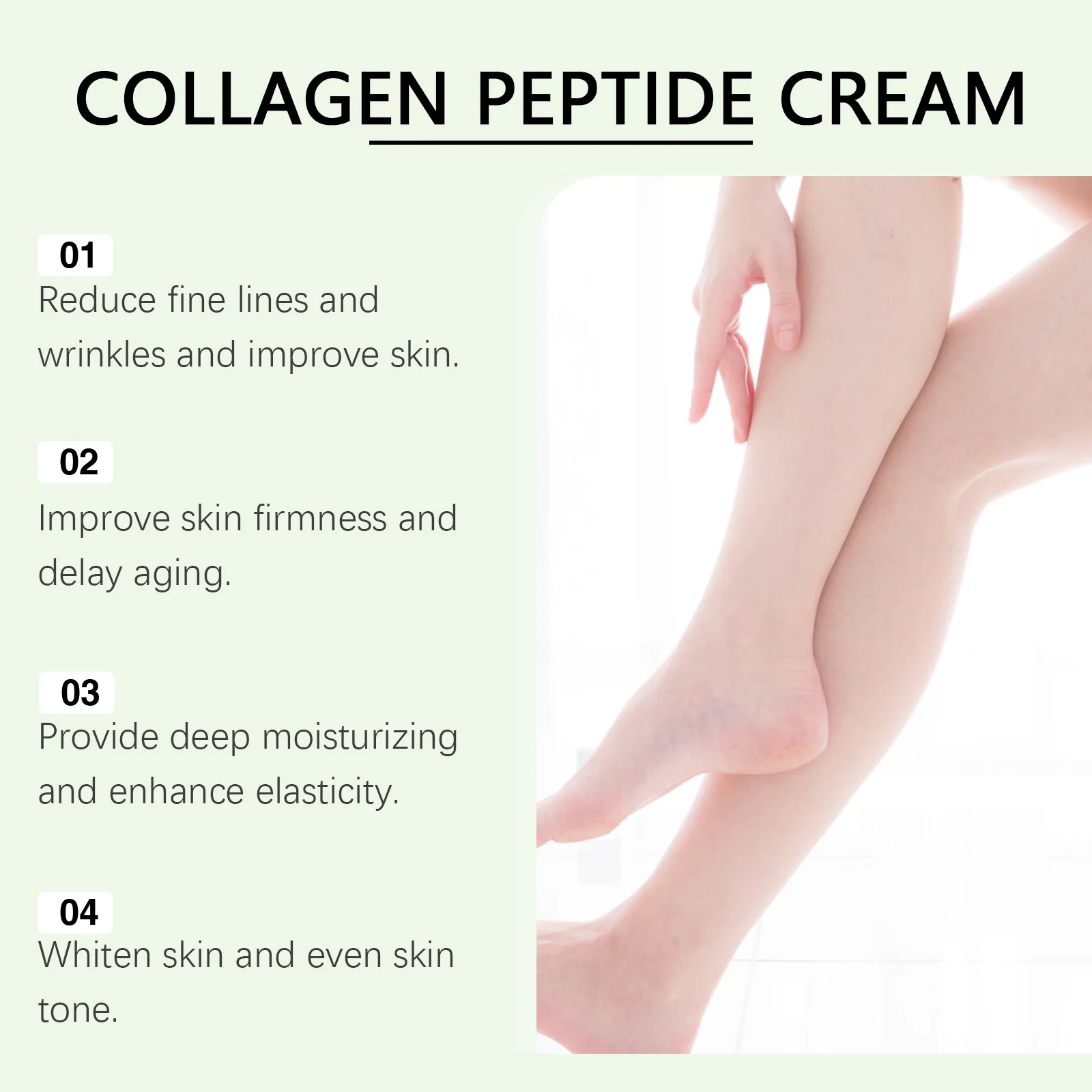 Collagen Peptide Firming Cream Deep Moisturizing Anti-Wrinkle Body & Facial Cream 100g 11 collagen peptide firming cream deep moisturizing anti wrinkle wes kqmuwr9n desc 11