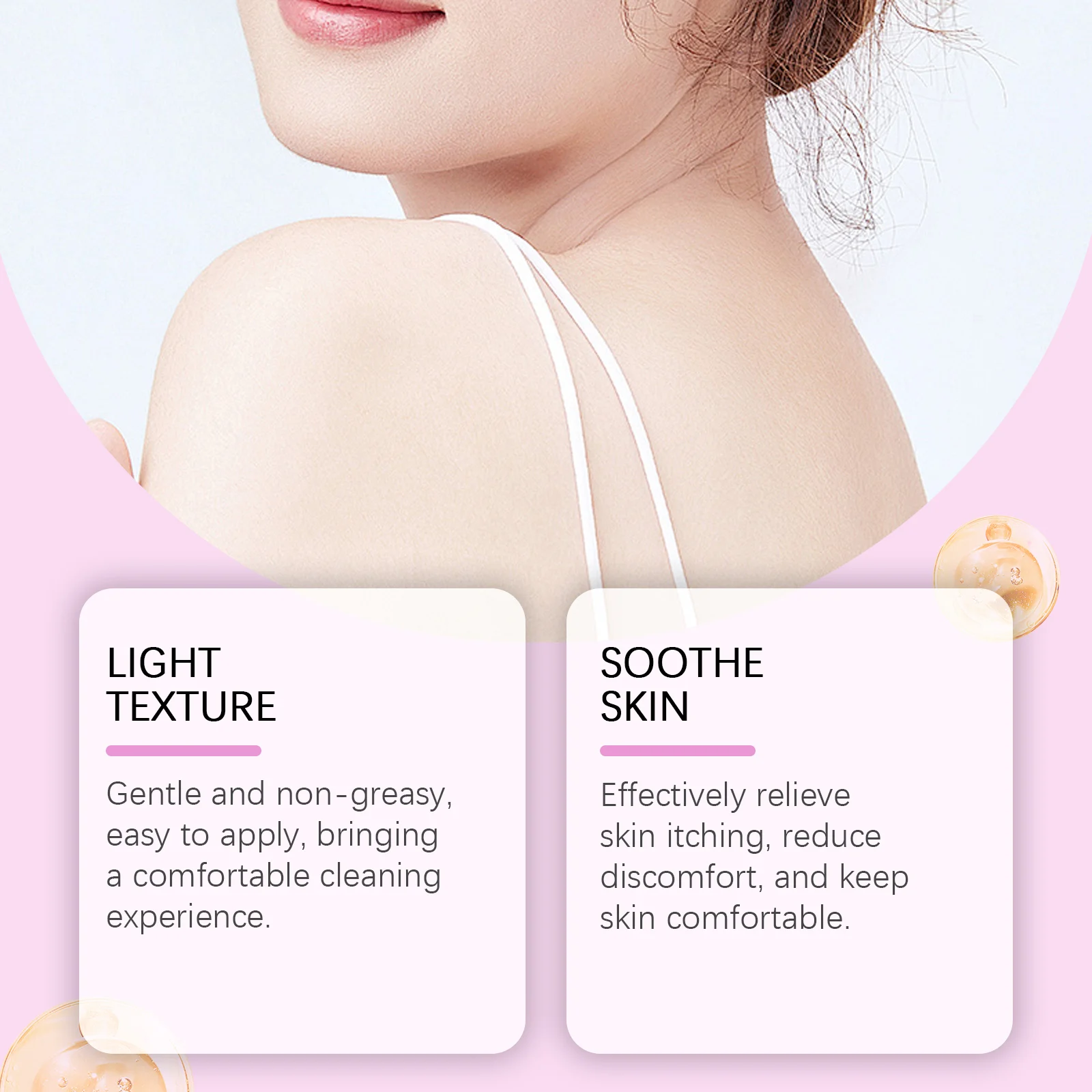 Exfoliating Body Wash with Rosewood & Glycolic Acid 100ml, Gentle Foaming Cleanser for Smooth, Hydrated Skin 6 exfoliating body wash rosewood glycolic acid 100ml wes e2jsv687 desc 6