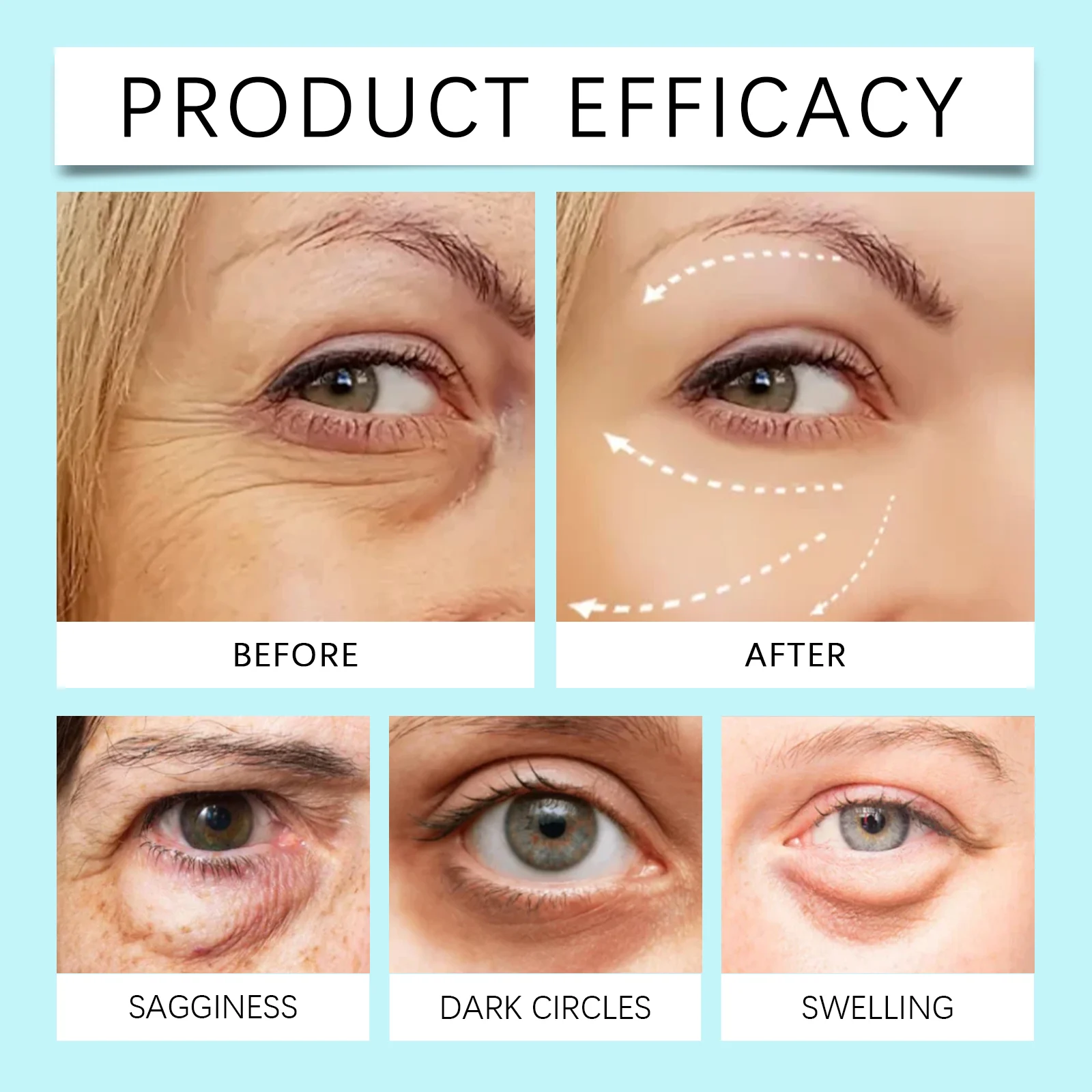 Eye Balm Cooling Stick Moisturizing & Brightening for Under Eye Dark Circles Puffiness Fine Lines 7g 11 eye balm cooling stick moisturizing brightening 7g wes hfvzqhyh desc 11