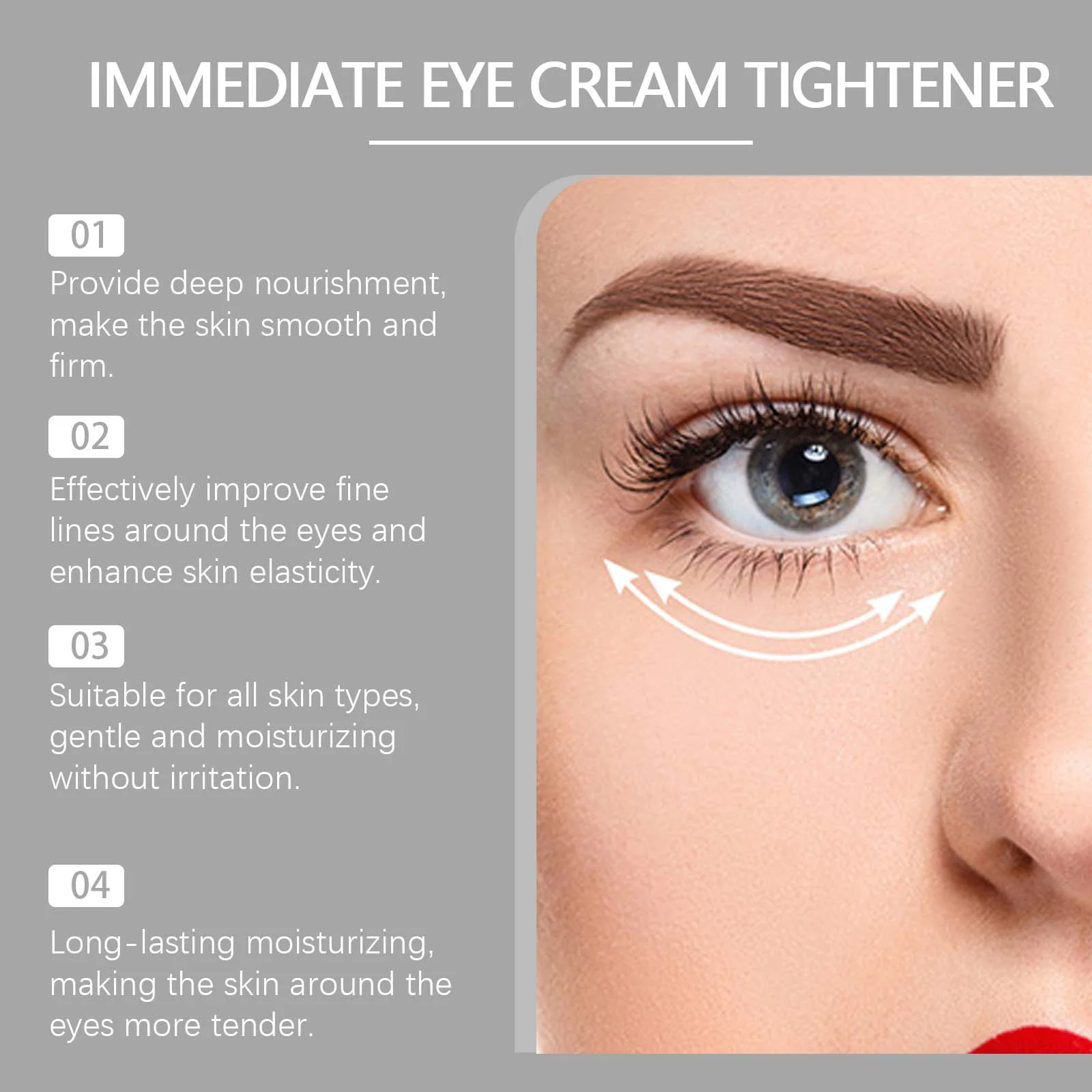 West Month Immediate Eye Cream Tightener Reduce Fine Lines Wrinkles Hydrates Skin 10 eye cream tightener wes 4m4dkmqn desc 10