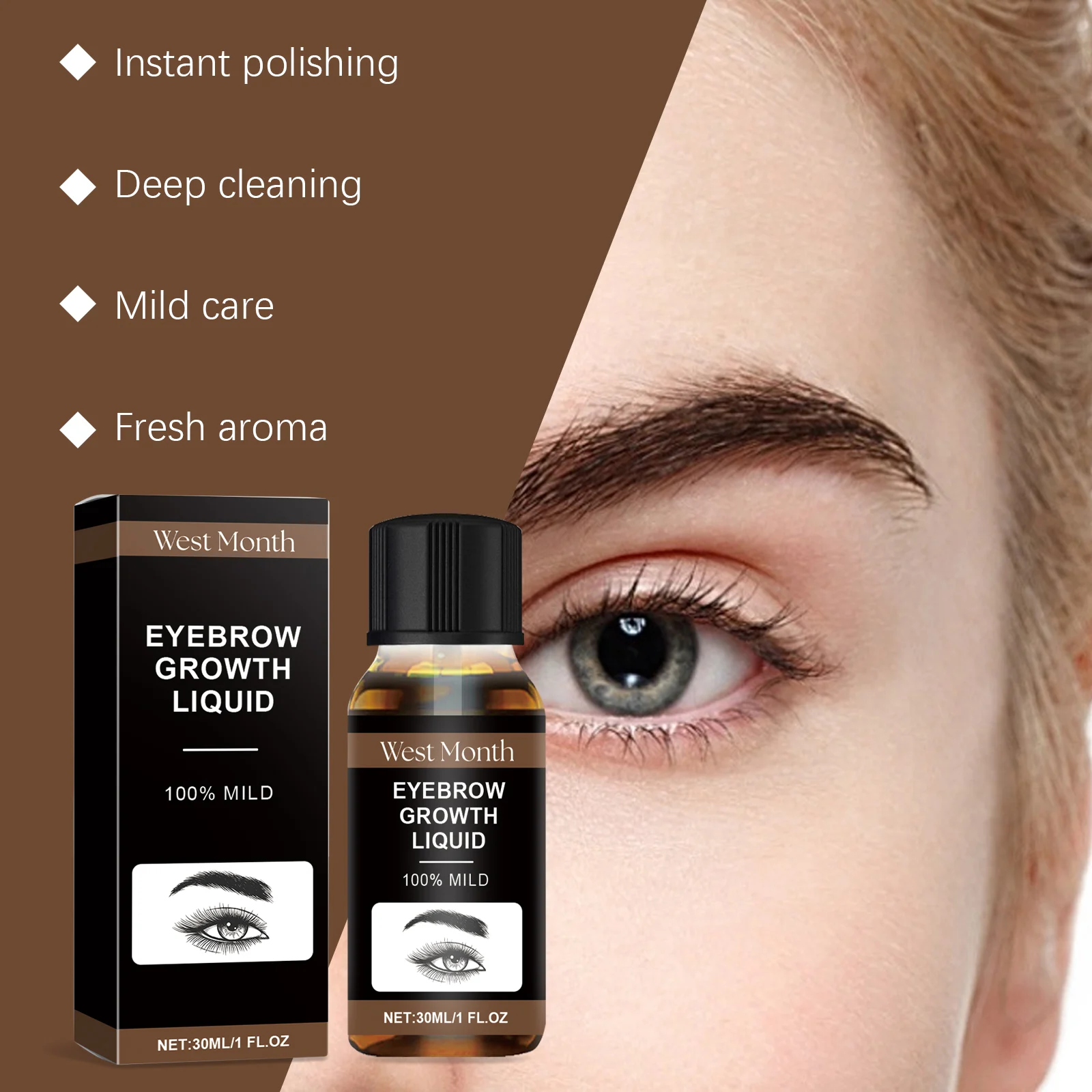 Eyebrow Growth Oil for Repair and Nourishment 30ml 5 eyebrow growth oil repair nourishment 30ml wes utmd8r5k desc 5
