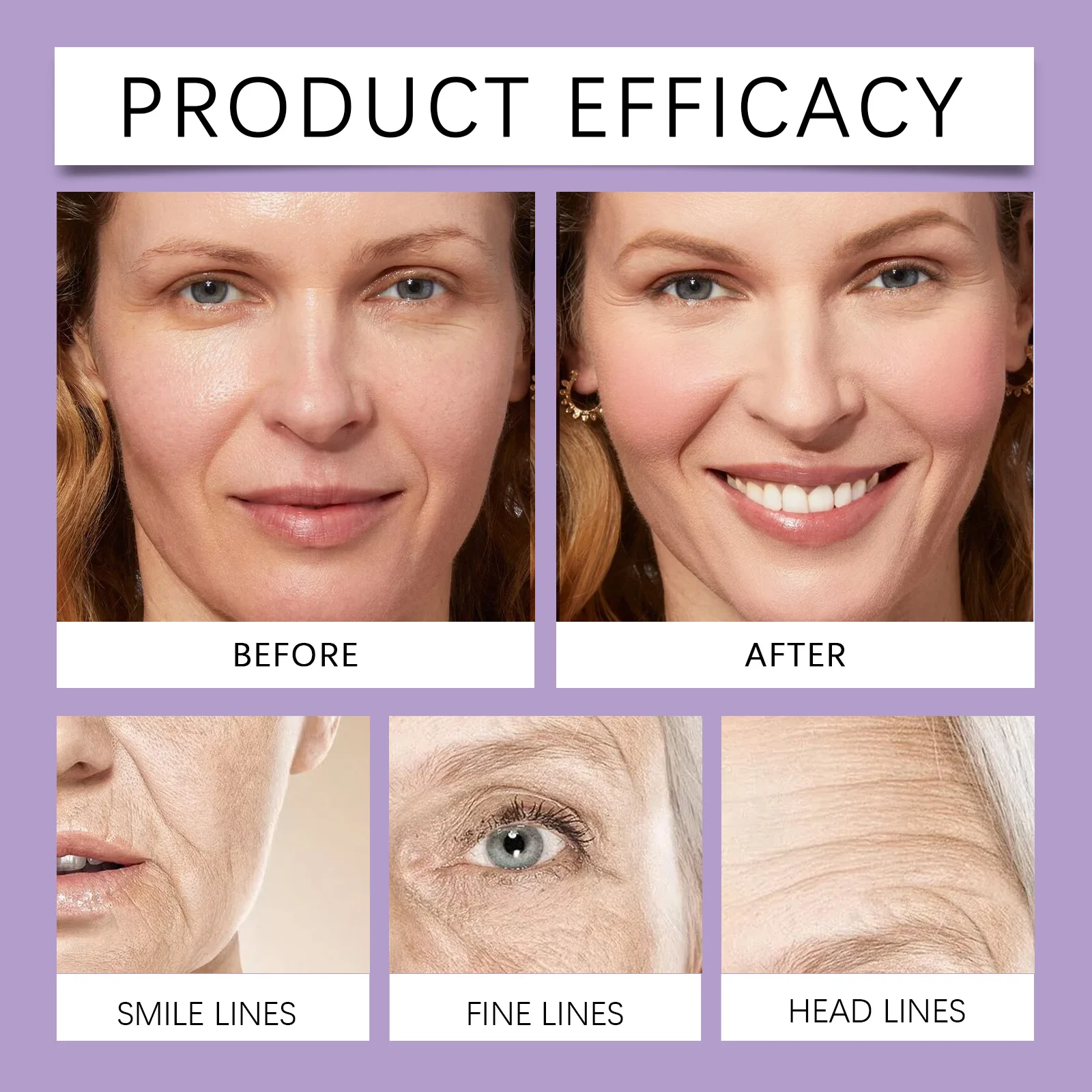 West Month Face Lift Firming Cream, Wrinkle Smoothing & Deep Moisturizing with Hyaluronic Acid 12 face firming moisturizing cream wes jdarytmz desc 12