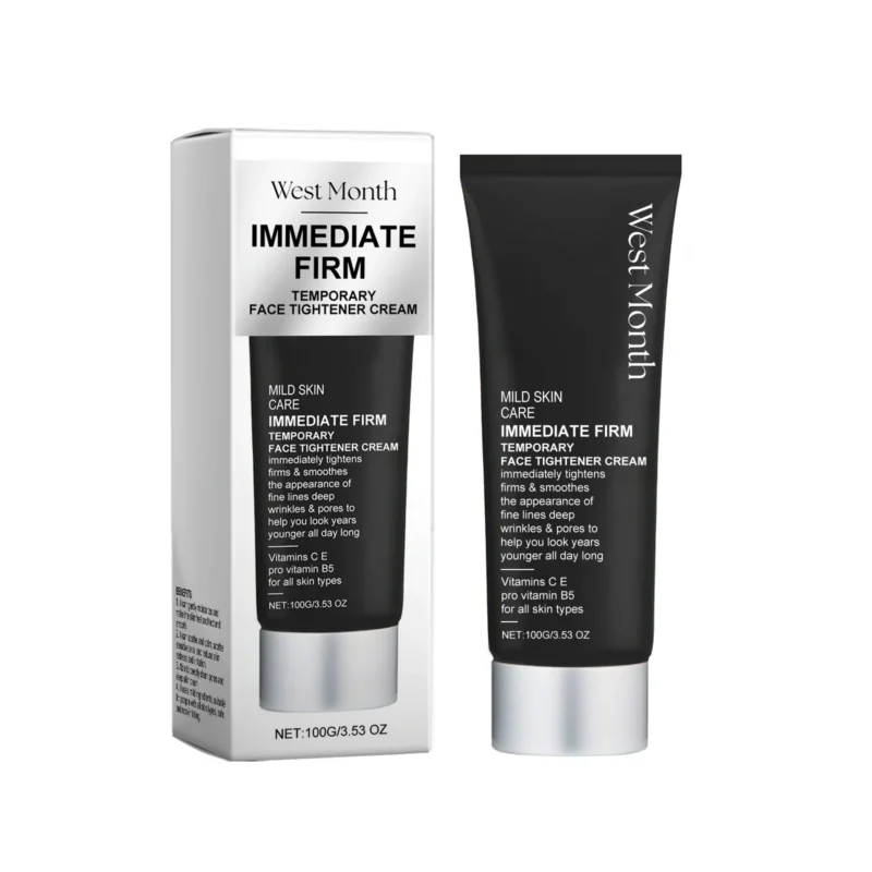 West Month Face Tightener Cream - Immediate Firming, Anti-Aging, Moisturizing