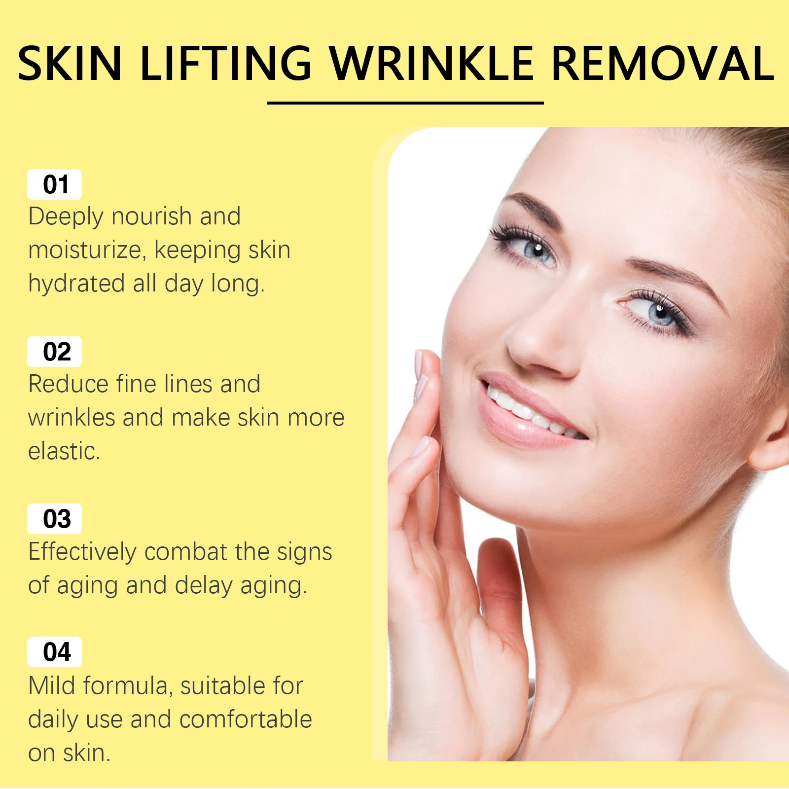 Facial Firming Oil 60ml - Tightening, Moisturizing & Anti-Aging Serum with Shea Butter & Copper Tripeptide 5 facial firming oil 60ml wes nr4c4ac7 desc 5