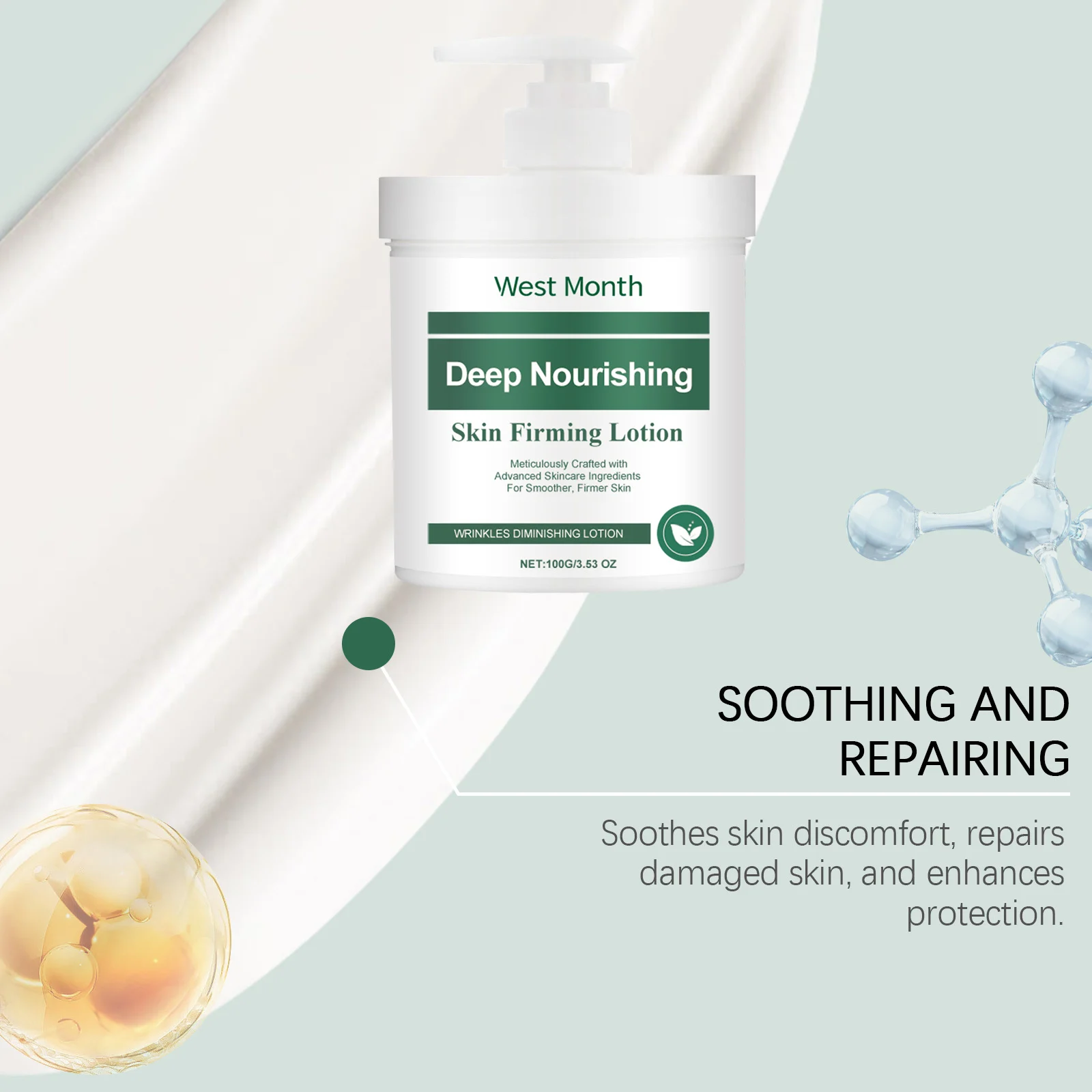 Firming Body Lotion Deep Nourishing Moisturizer for Smoother Firmer Skin 100g 8 firming body lotion deep nourishing moisturizer 100g wes paqsp6gp desc 8