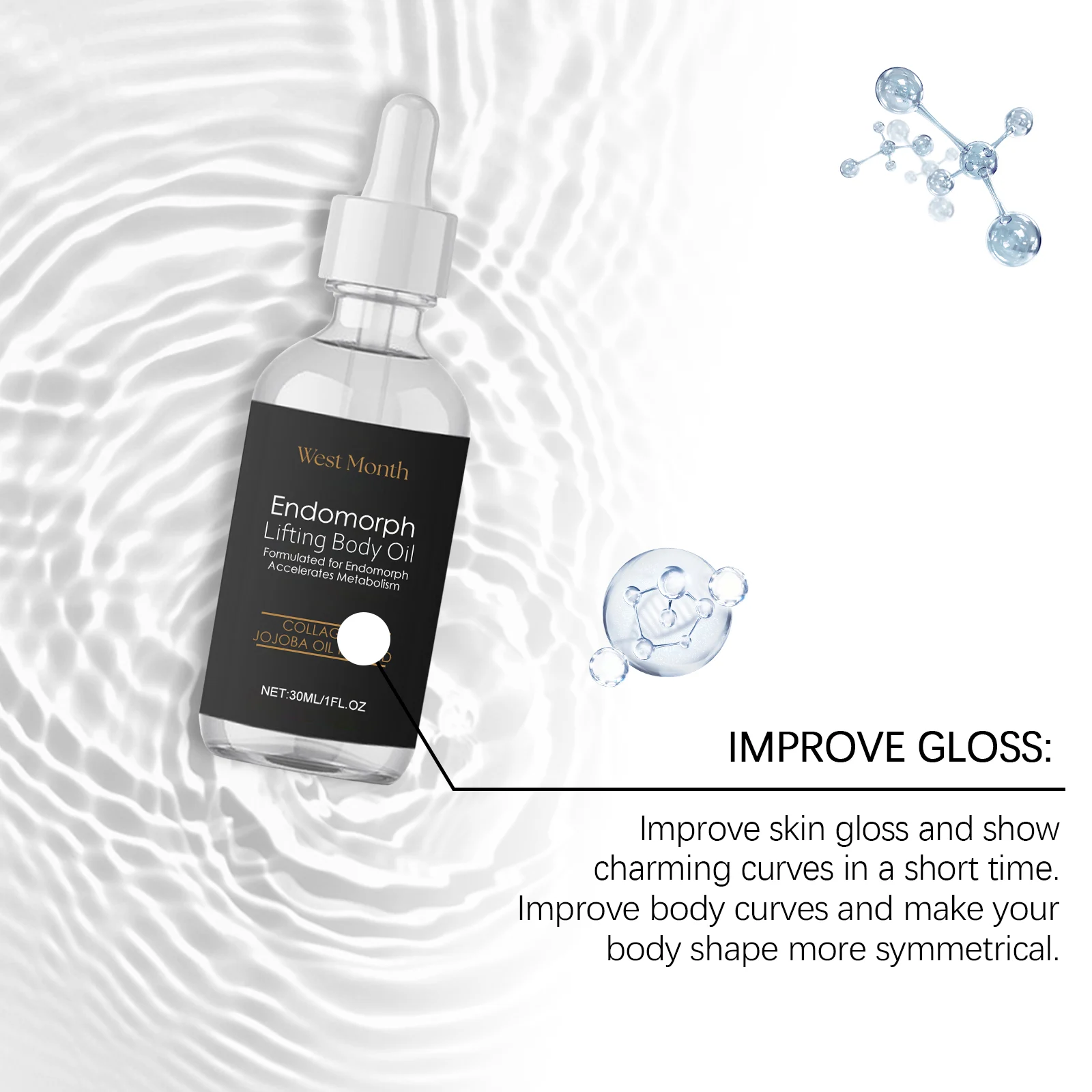 Firming Body Oil 30ml for Skin Tightening, Moisturizing & Contouring 8 firming body oil 30ml wes 9g24zw5q desc 8