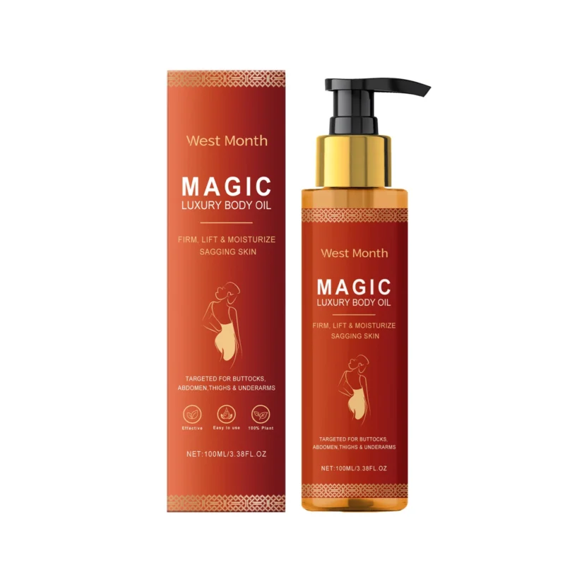 West Month Magic Luxury Body Oil for Firming, Lifting & Moisturizing Skin