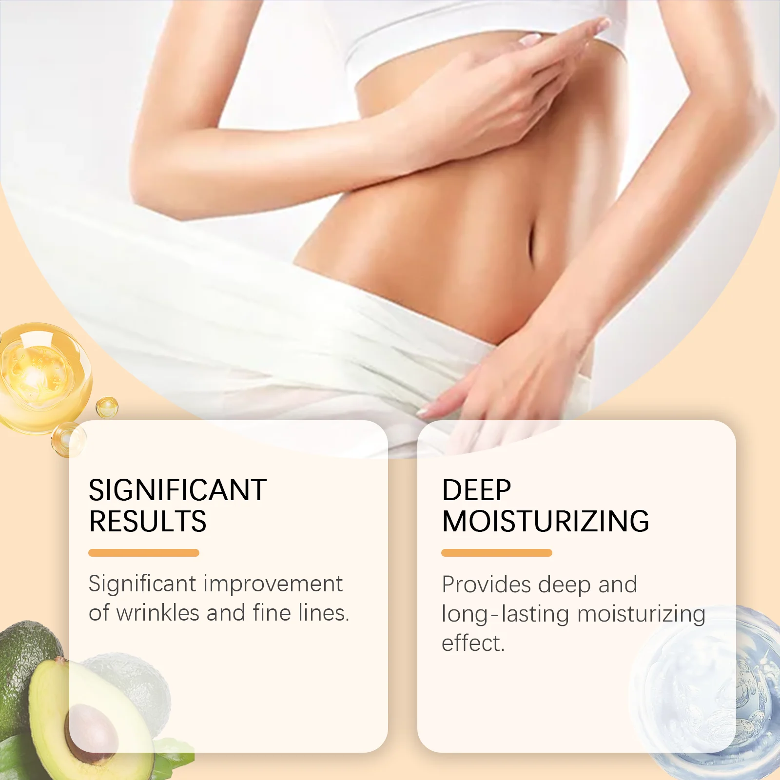Firming Care Serum 100ml with Avocado Extract for Wrinkle Reduction and Deep Moisturizing 6 firming care serum 100ml avocado shea butter wes cj85pc64 desc 6