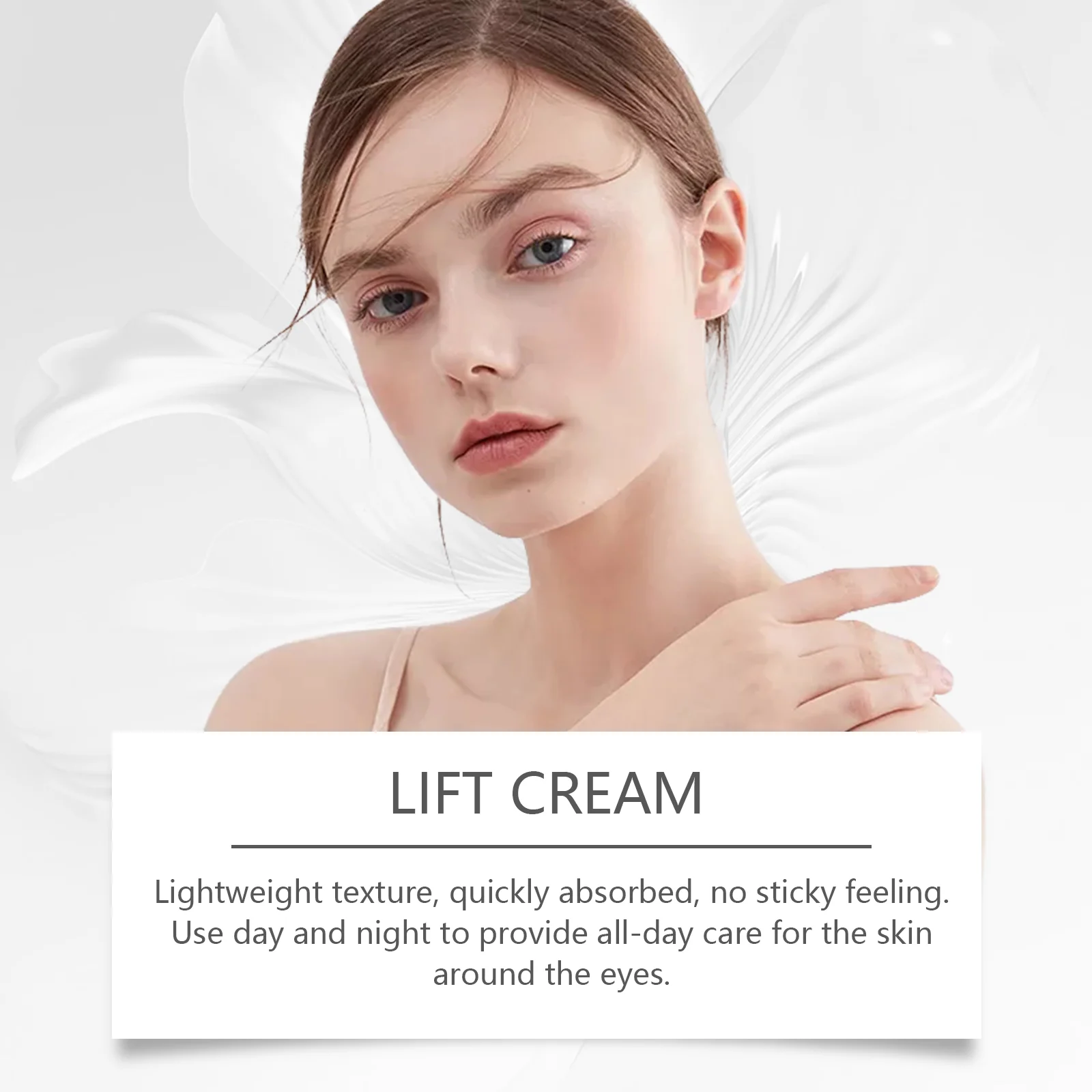 Firming Eye Cream 50ml for Wrinkles, Dark Circles & Hydration with Retinol & Collagen 8 firming eye cream 50ml retinol collagen wes nf7kqp8r desc 8