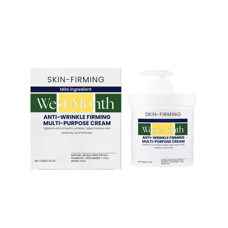 West Month Firming Facial Cream - Anti-Wrinkle, Hydrating, Skin Tightening & Brightening