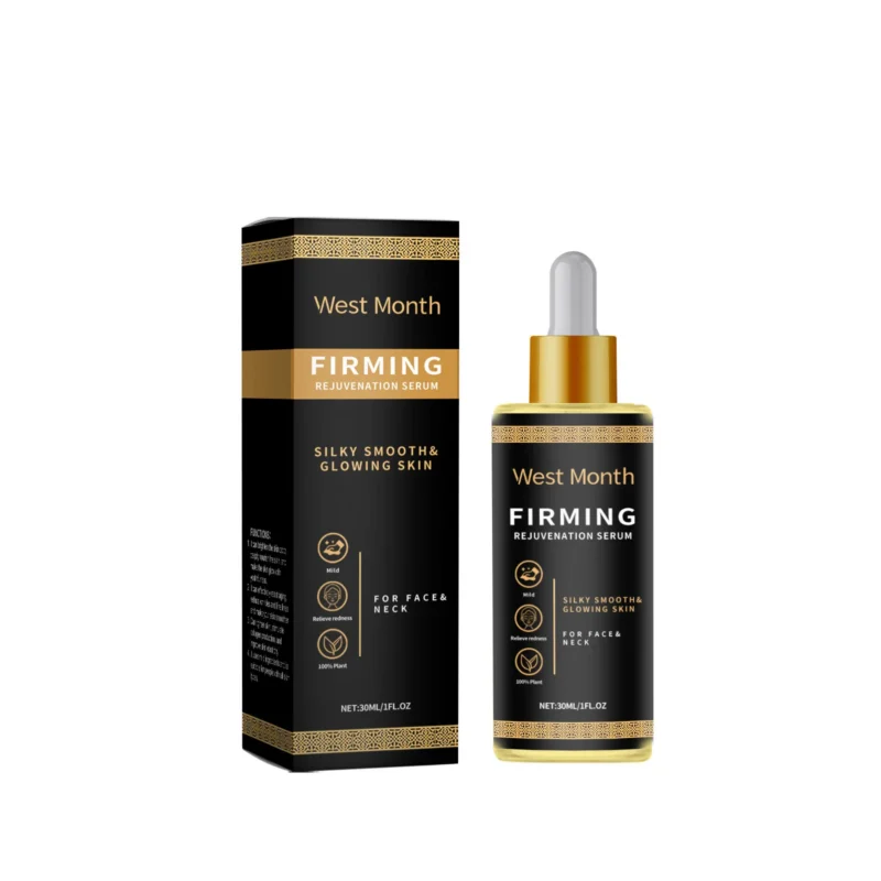 West Month Firming Rejuvenation Serum 30ml in sleek bottle for visibly smoother, younger-looking skin