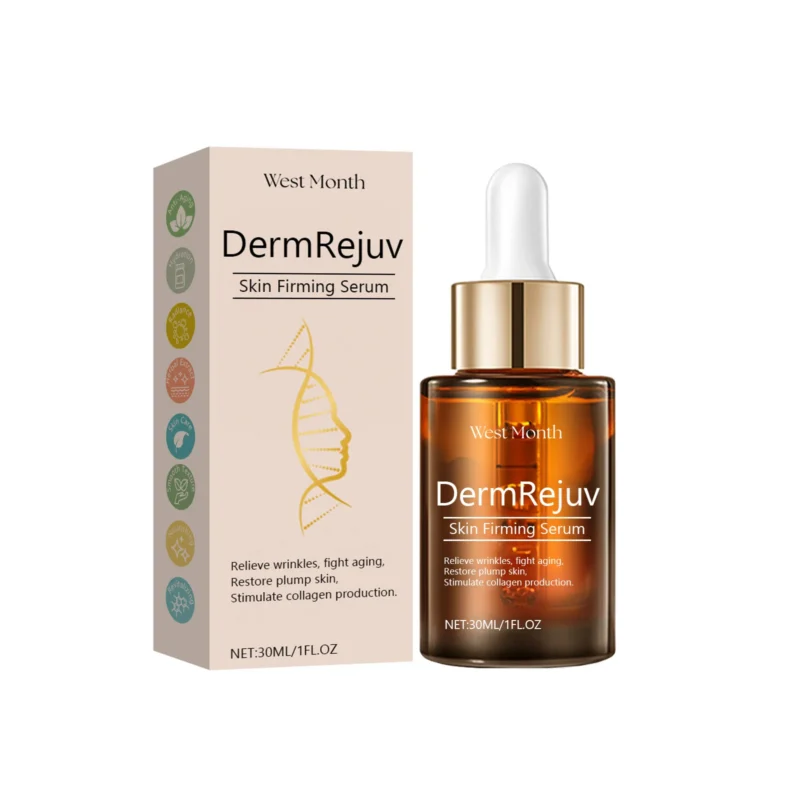 firming-serum-chlorella-tripeptide-anti-aging-hydration-30ml-wes-cym9v28d-1 West Month Firming Serum with Chlorella Extract and Copper Tripeptide-1 for reducing wrinkles and improving skin elasticity.