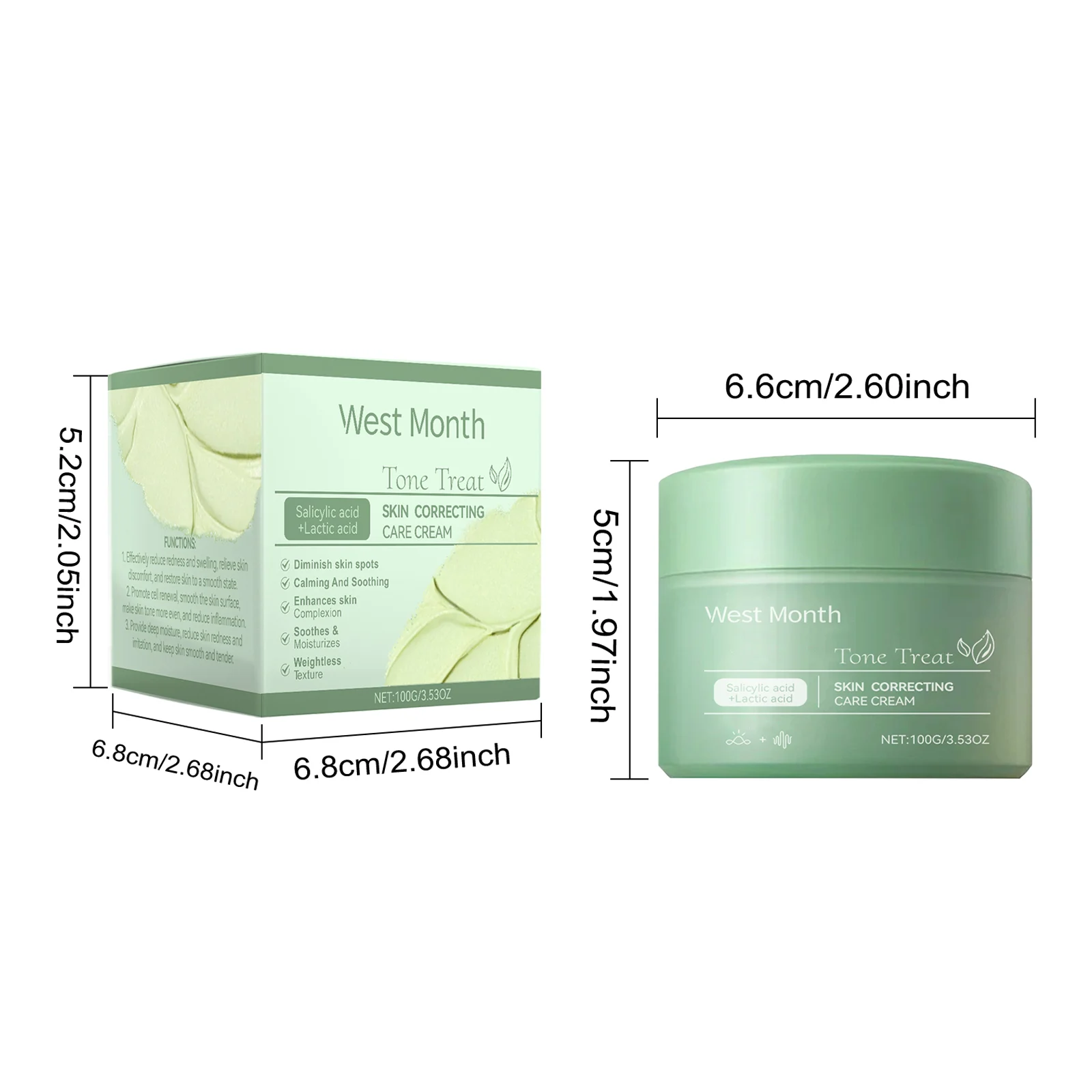 Gentle Facial Exfoliating Scrub 100g with Tea Tree Oil & Lactic Acid for Smooth & Radiant Skin 1 gentle facial exfoliating scrub 100g tea tree oil lactic acid wes qmdtpxfz desc 1