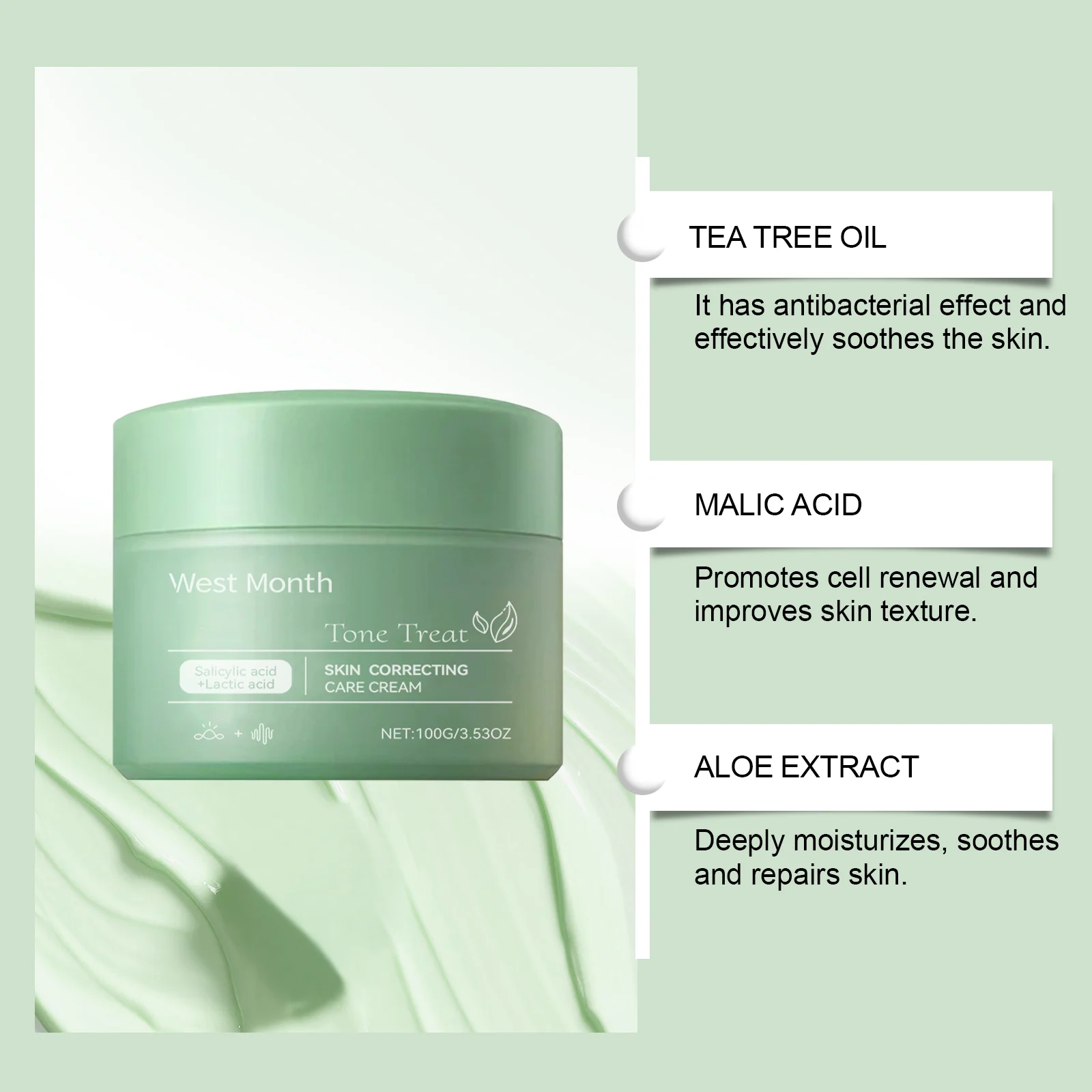 Gentle Facial Exfoliating Scrub 100g with Tea Tree Oil & Lactic Acid for Smooth & Radiant Skin 6 gentle facial exfoliating scrub 100g tea tree oil lactic acid wes qmdtpxfz desc 6