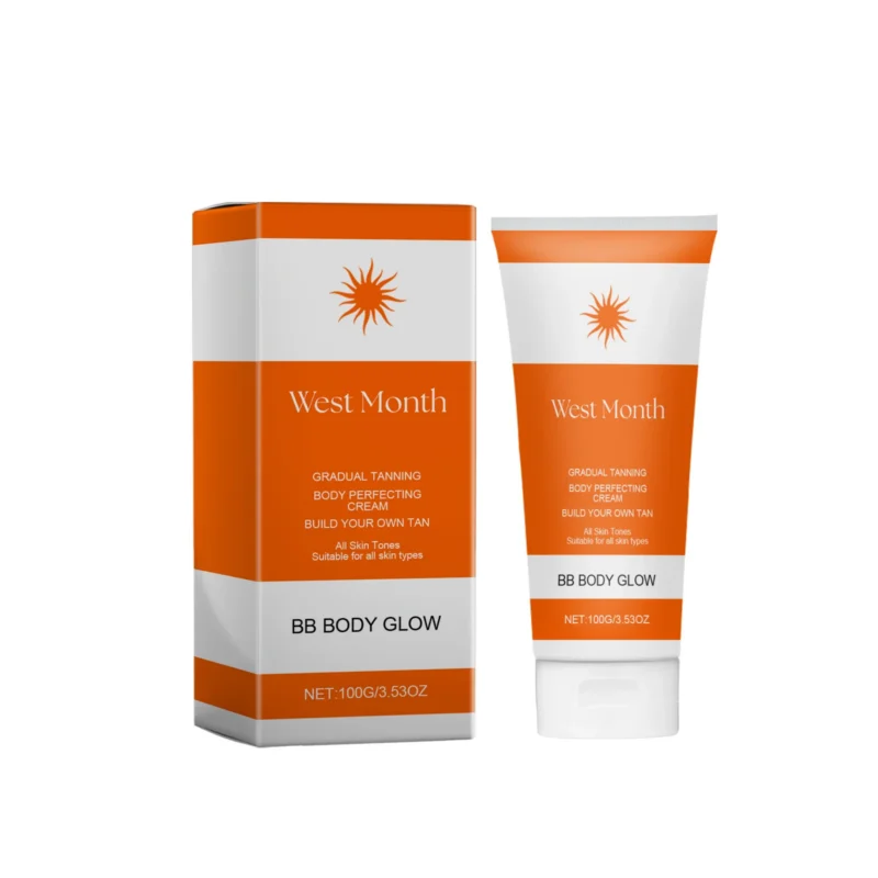 West Month Gradual Tanning Body Perfecting Cream for All Skin Tones 100g