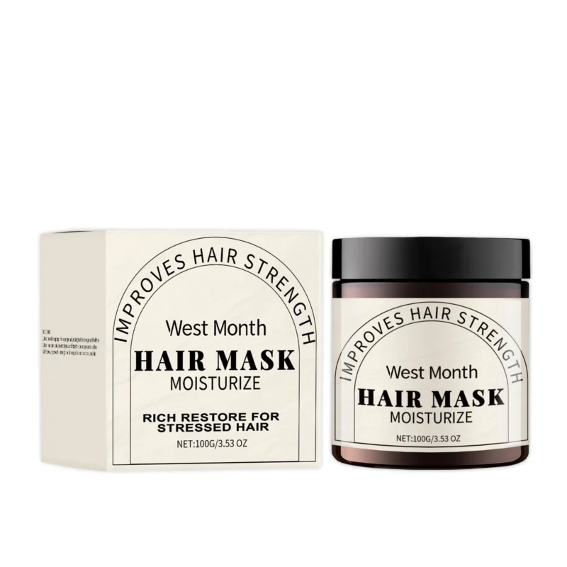 West Month Hair Mask Deep Moisturizing Repair for Dry Damaged Hair