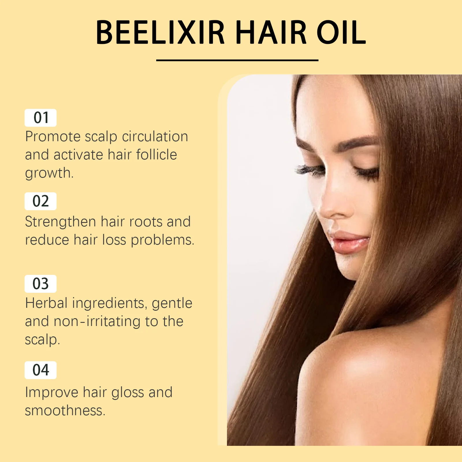 West Month Honey Hair Oil with Rosemary Extract for Dry Frizz Repair and Hair Growth 5 honey hair oil wes 944a6vbq desc 5